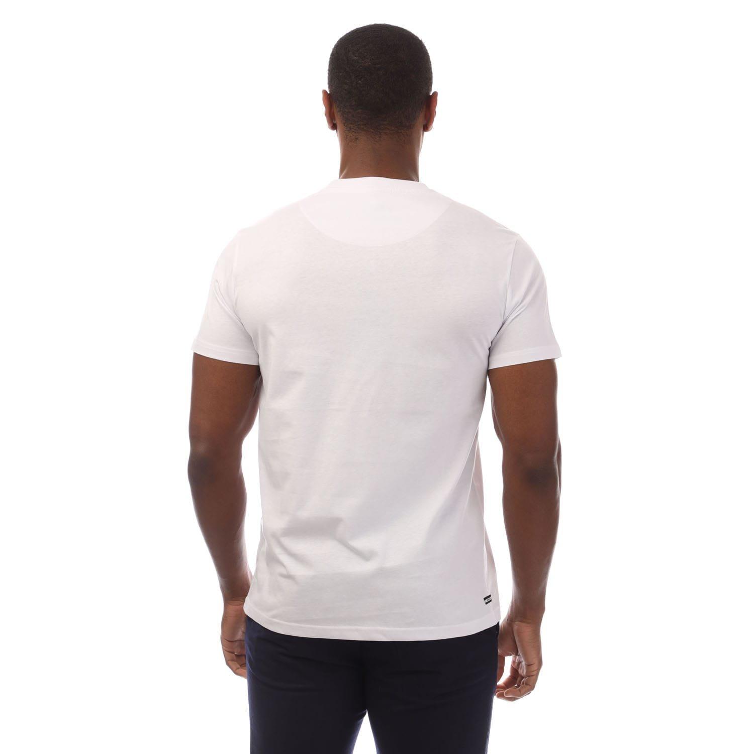 White - Weekend Offender - Crossword Colour Block T-Shirt - 2