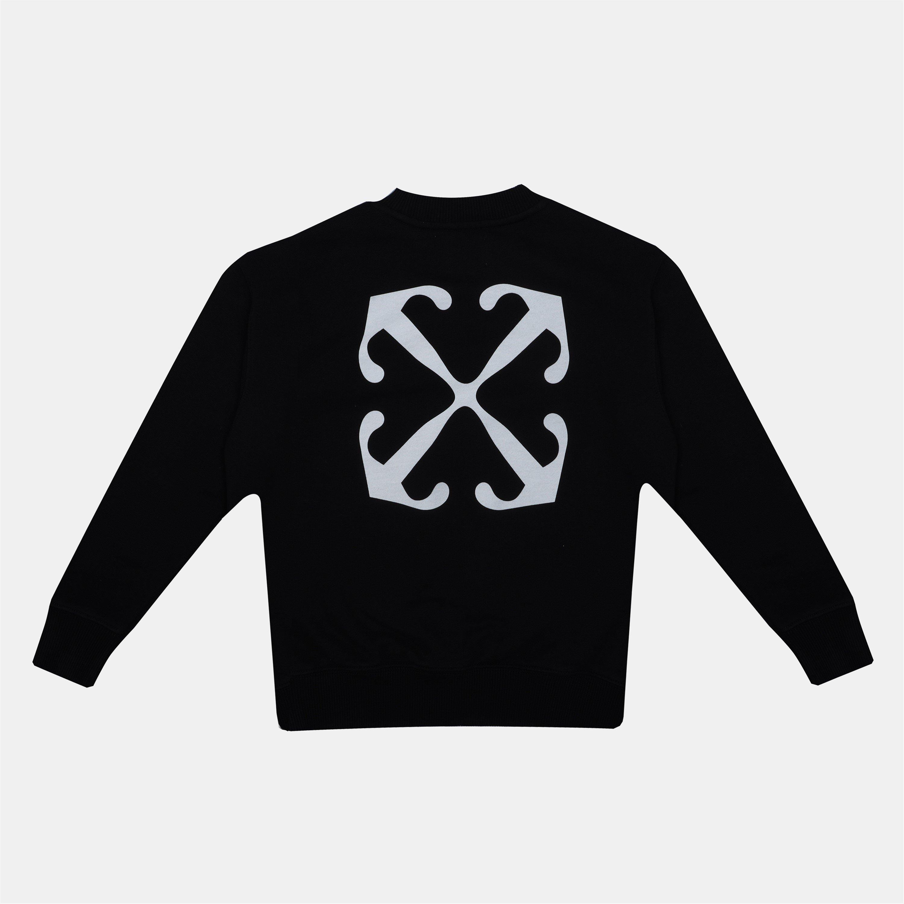 Sort Hvid - Off White - Off O Plain Crew In99 - 2