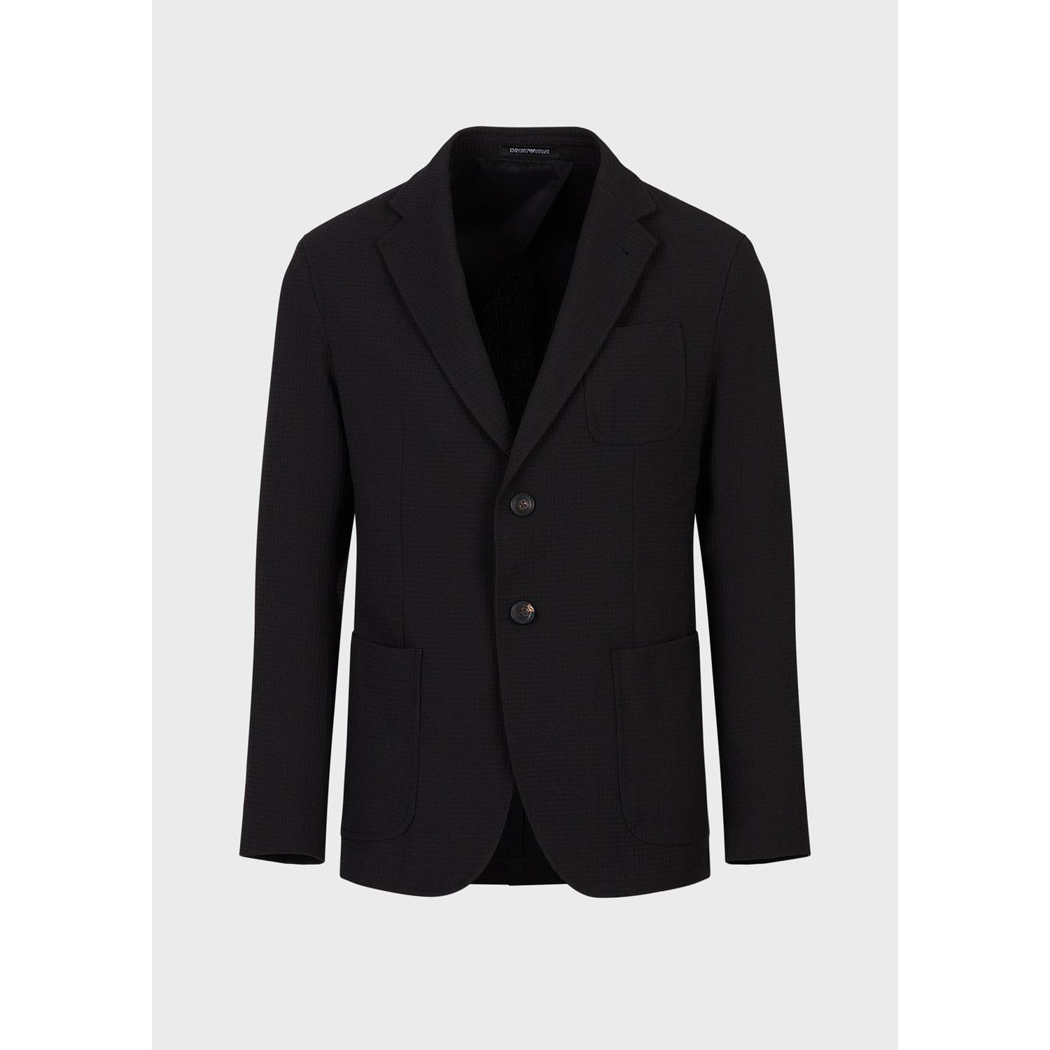 Black - Emporio Armani - Blazer - 3