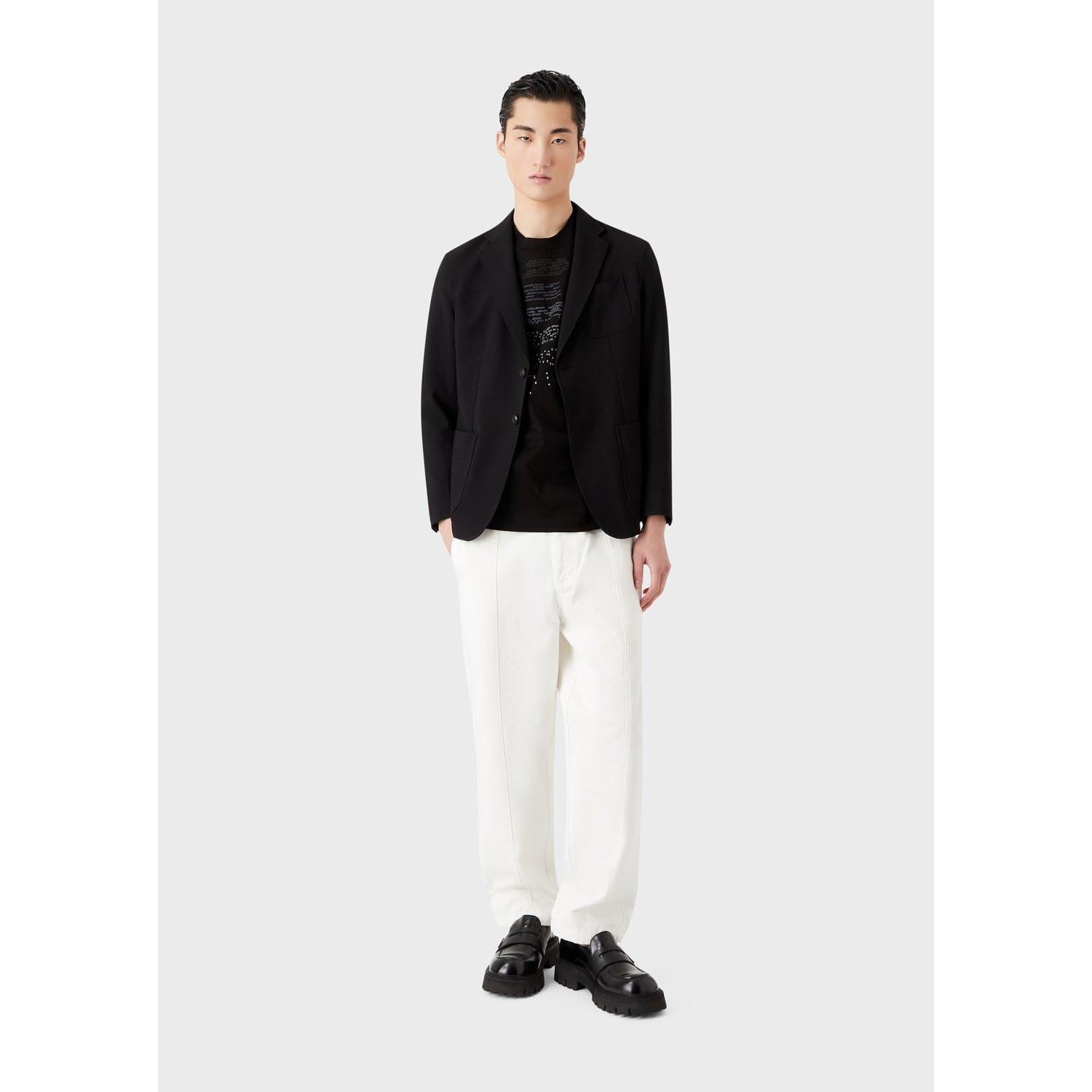 Black - Emporio Armani - Blazer - 5