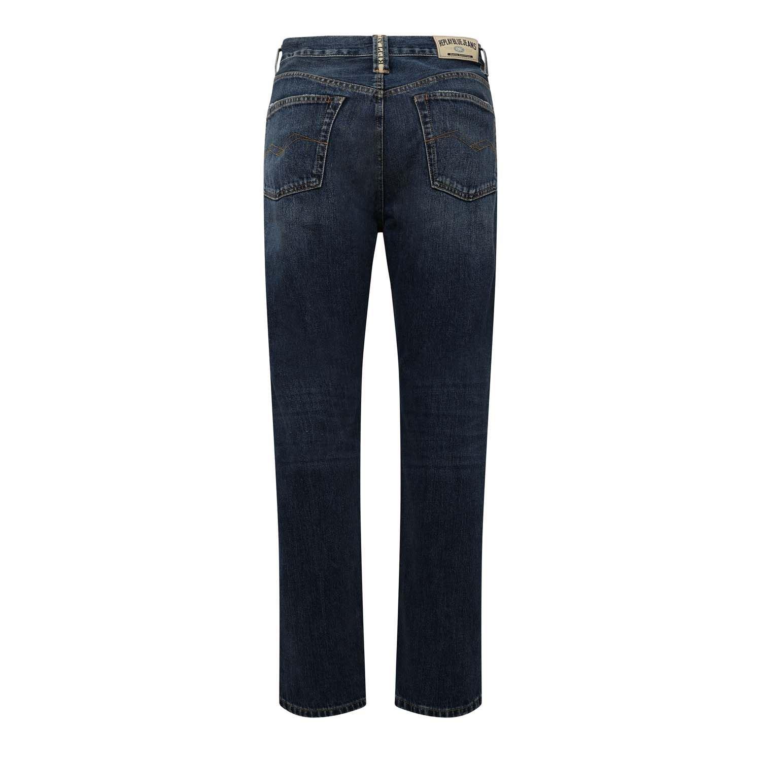 Blue - Replay - 9zero1 Straight-Fit Jeans - 2