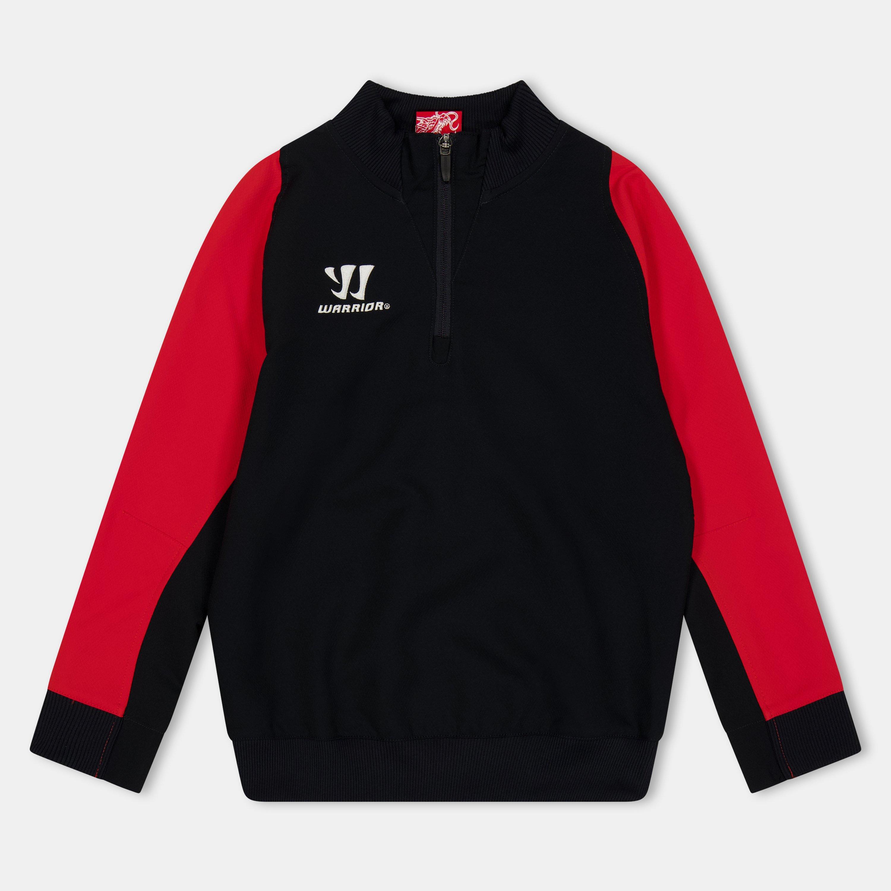 Black - Warrior - Azt Training 1/2 Zip Juniors - 1