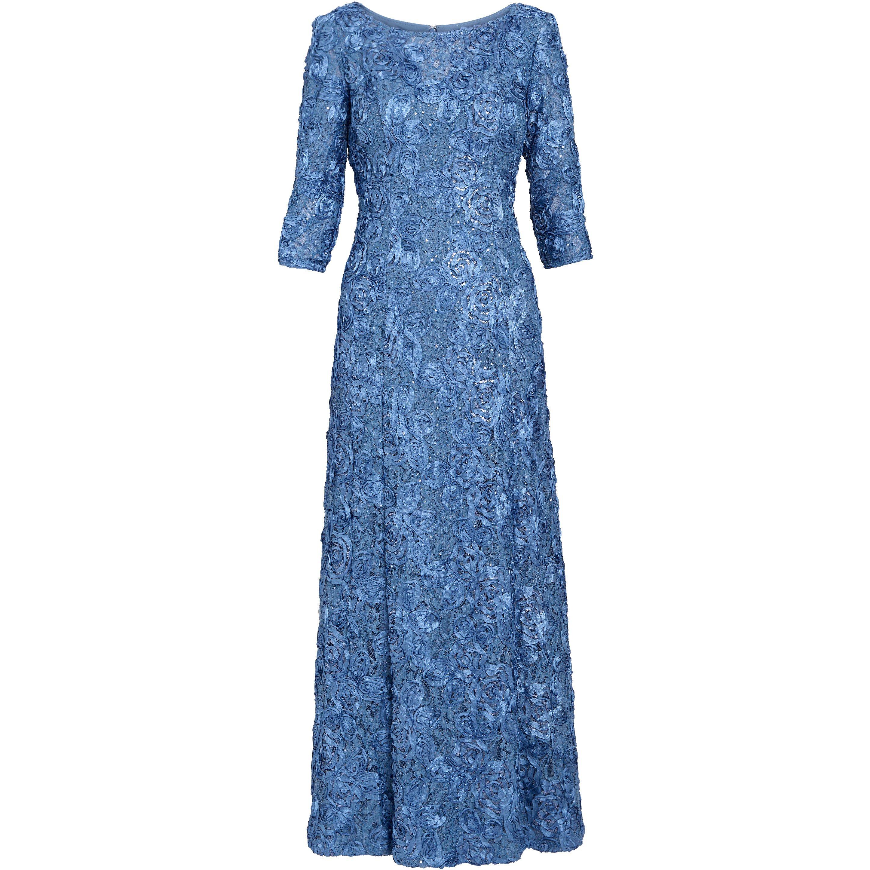 Perri - Gina Bacconi - Susanna Rosette Maxi Dress - 4