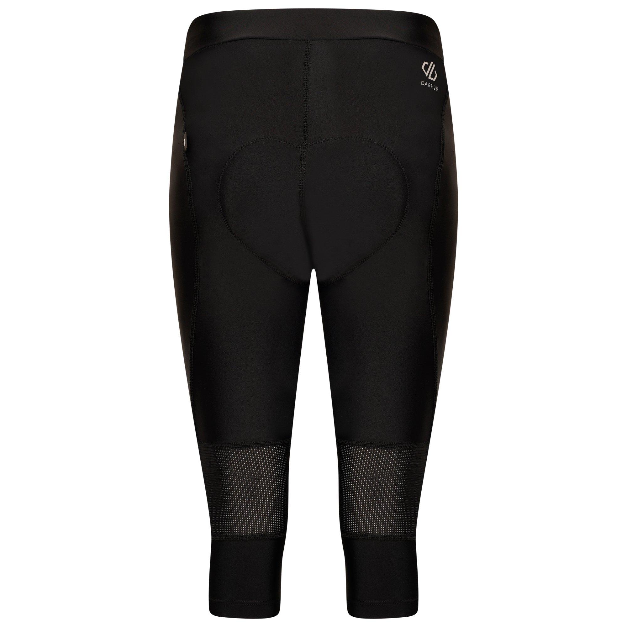 Black - Dare 2b - Worldly Gel Cycling Capri - 8