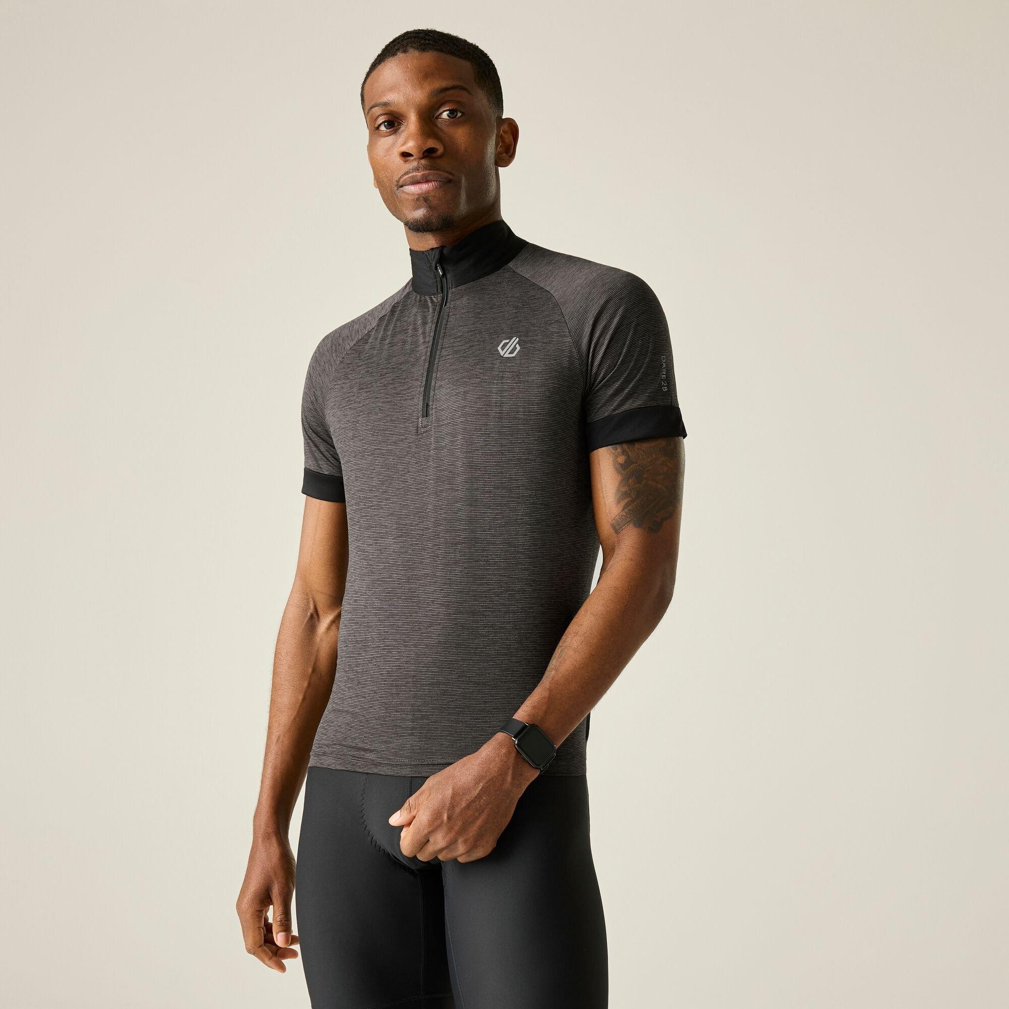 Dare 2B Men's Pedal It Out Ii Jersey - Black - S