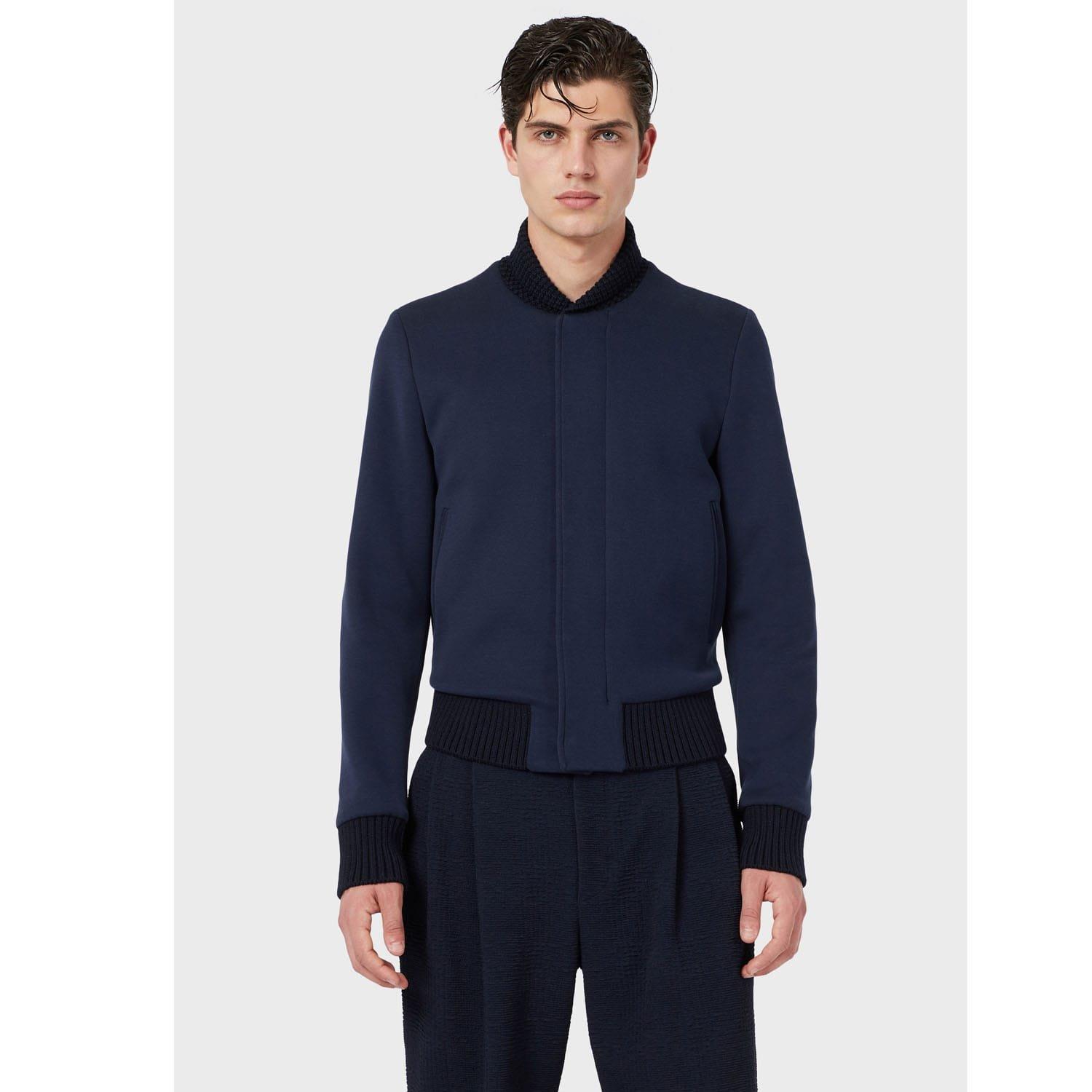 Emporio Armani Men's Jacket - Blue - 2XL