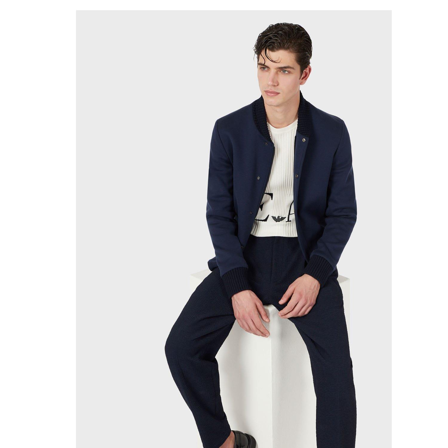 Blue - Emporio Armani - Jacket - 5