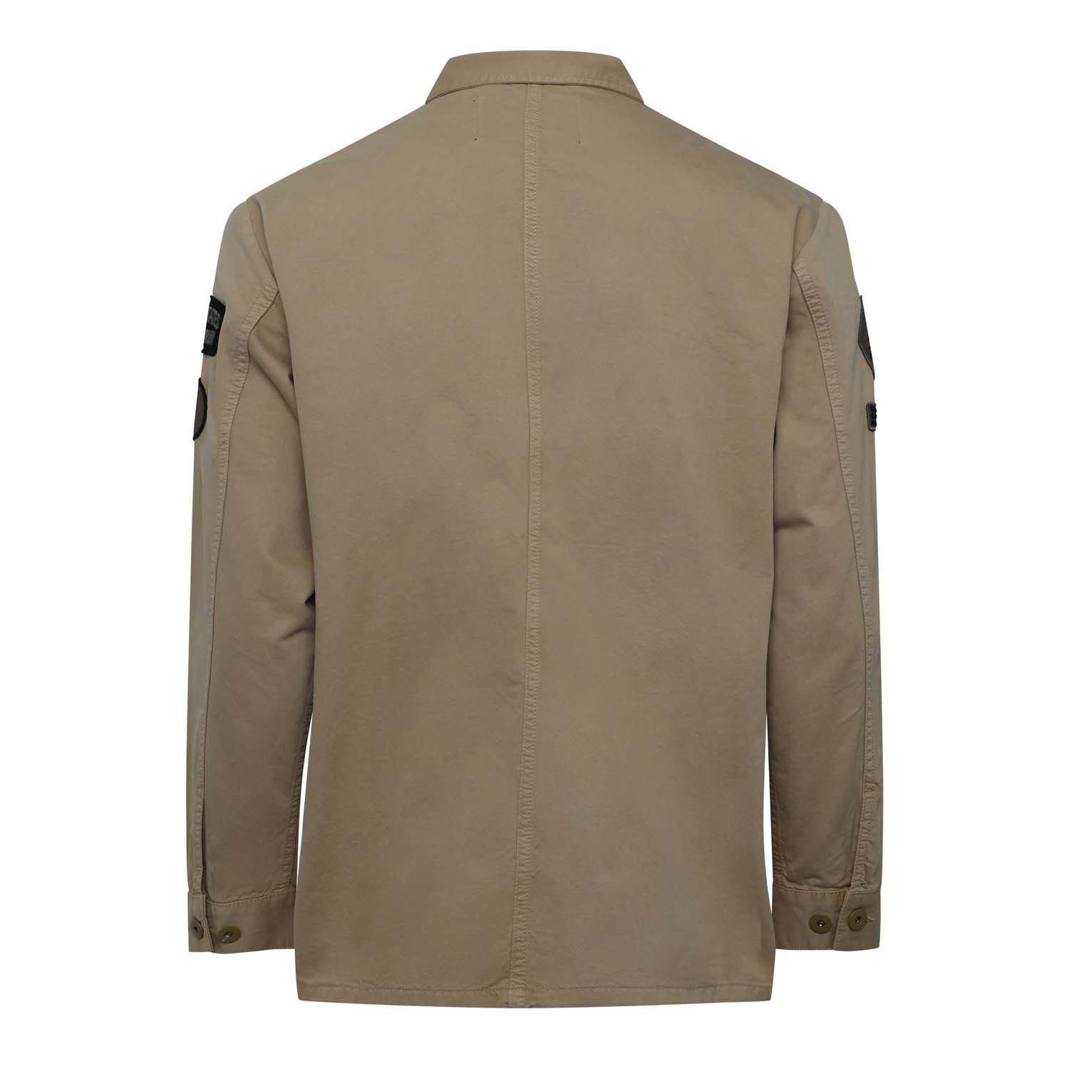 Beige - Replay - Classic Overshirt - 2
