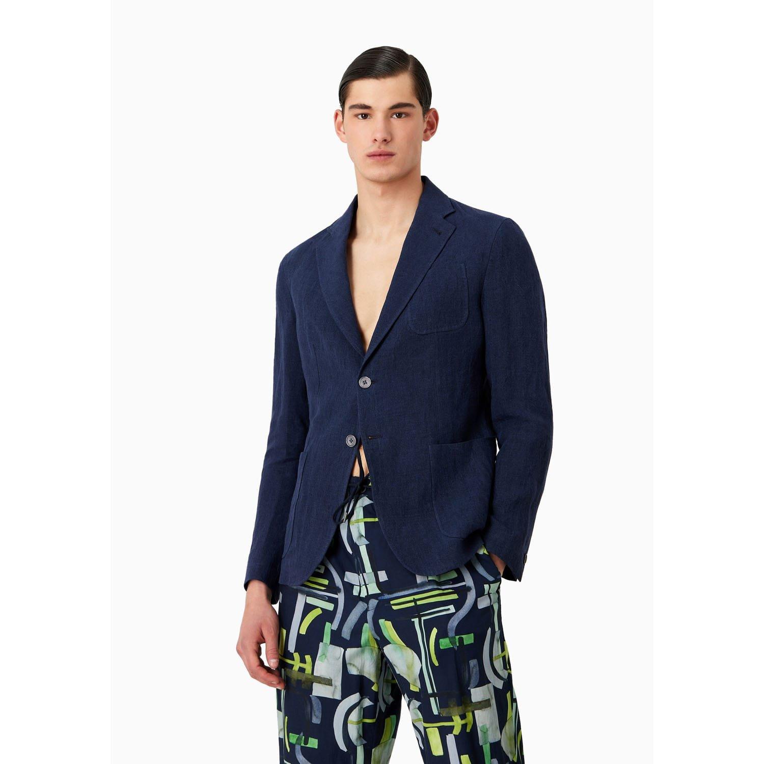 Emporio Armani Blazer - Blue - Size 42R
