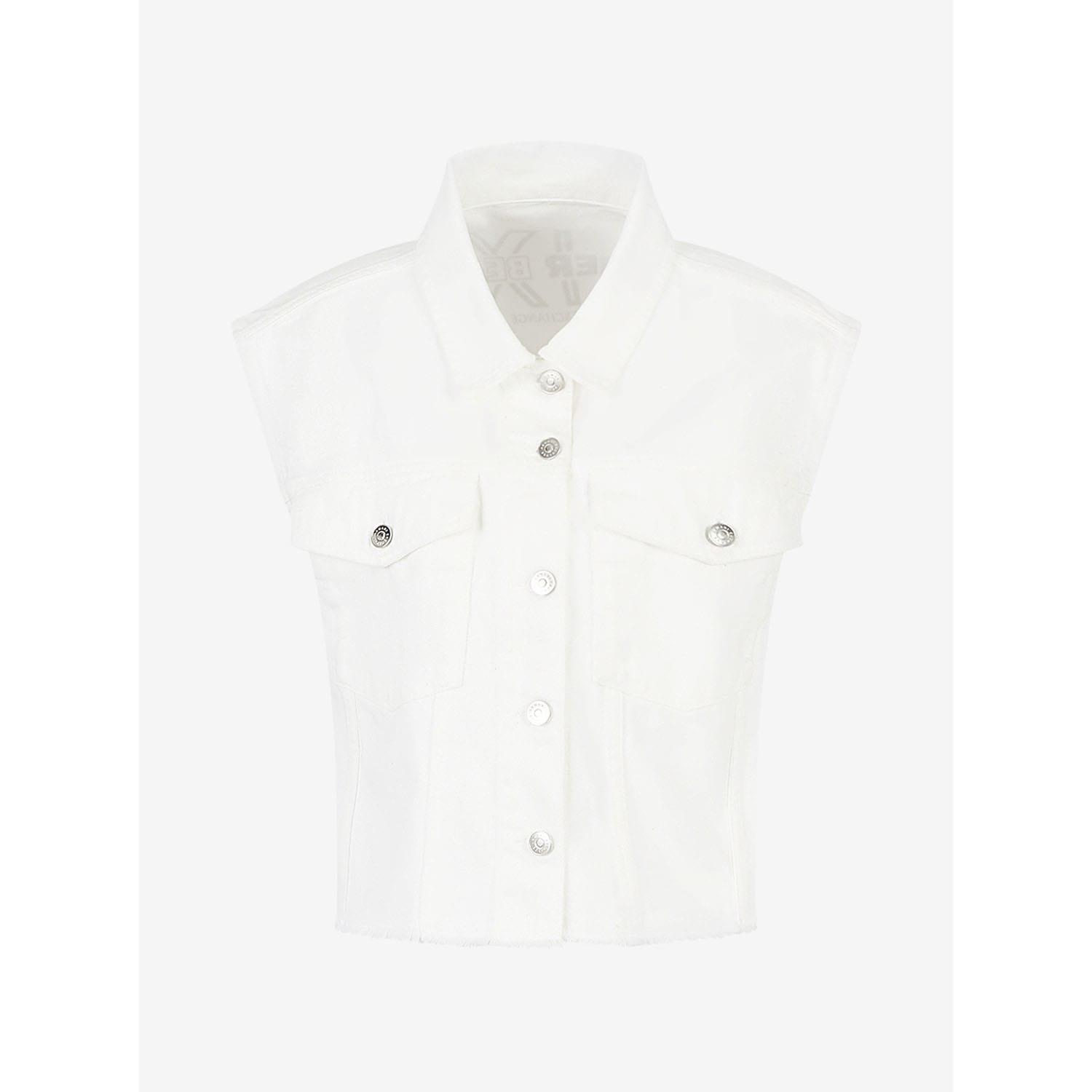 Armani Exchange Sleeveless Denim Jacket