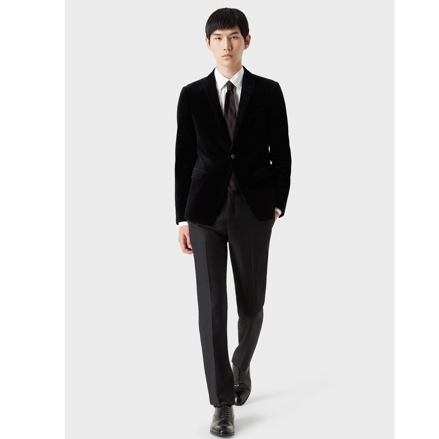 Emporio Armani Blazer - Black - Size 48R