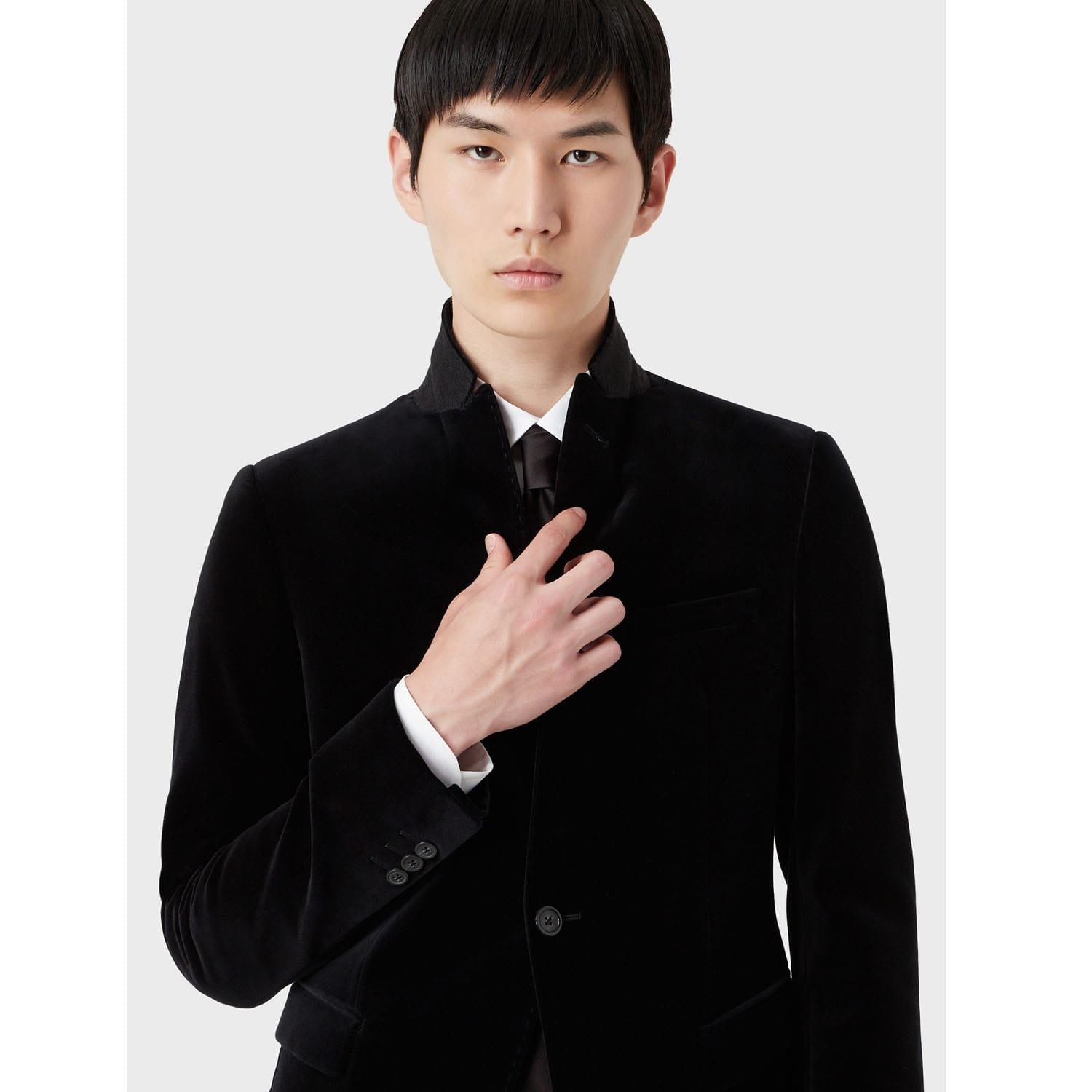 Black - Emporio Armani - Blazer - 2