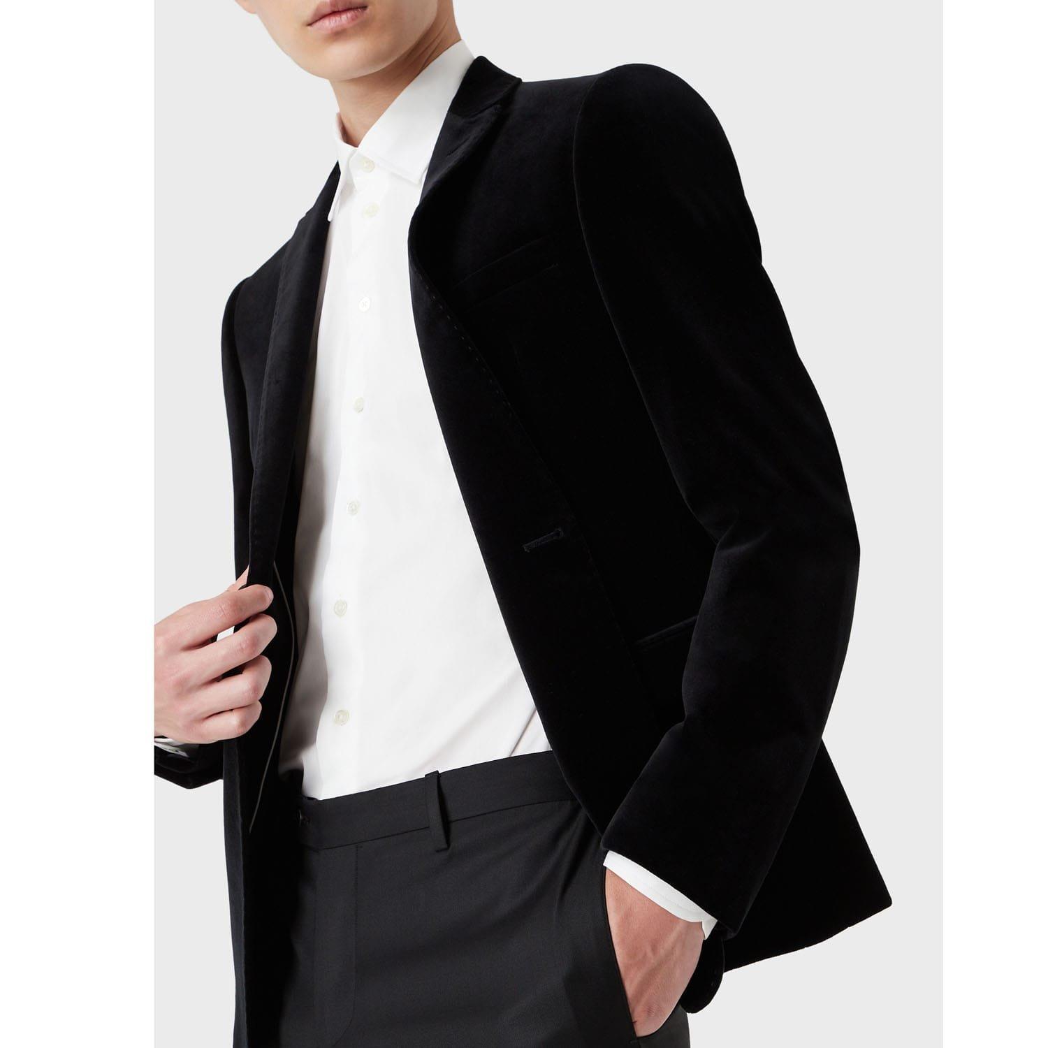 Black - Emporio Armani - Blazer - 3