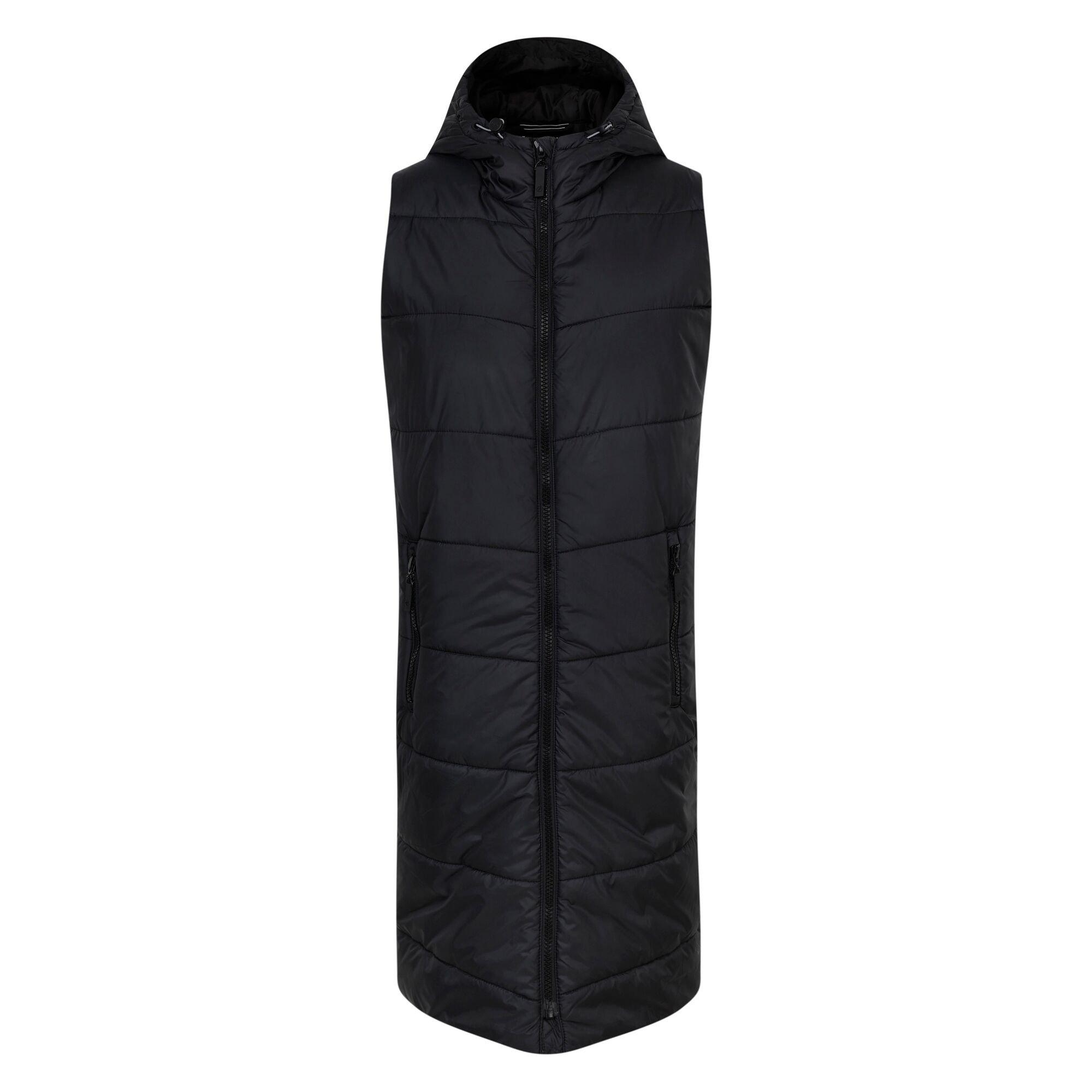 Black - Dare 2b - Women's Distinguish Water-Repellent Padded Gilet - 8