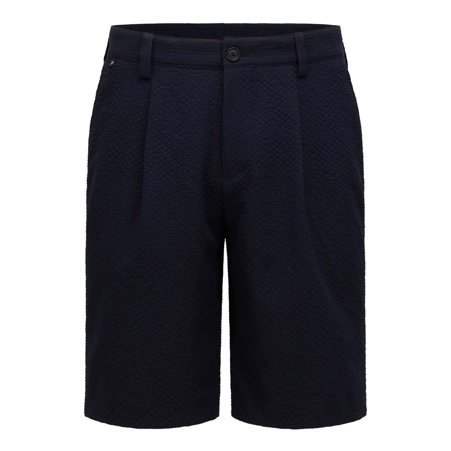 Dark Blue - Boss - P-Perin Shorts - 4