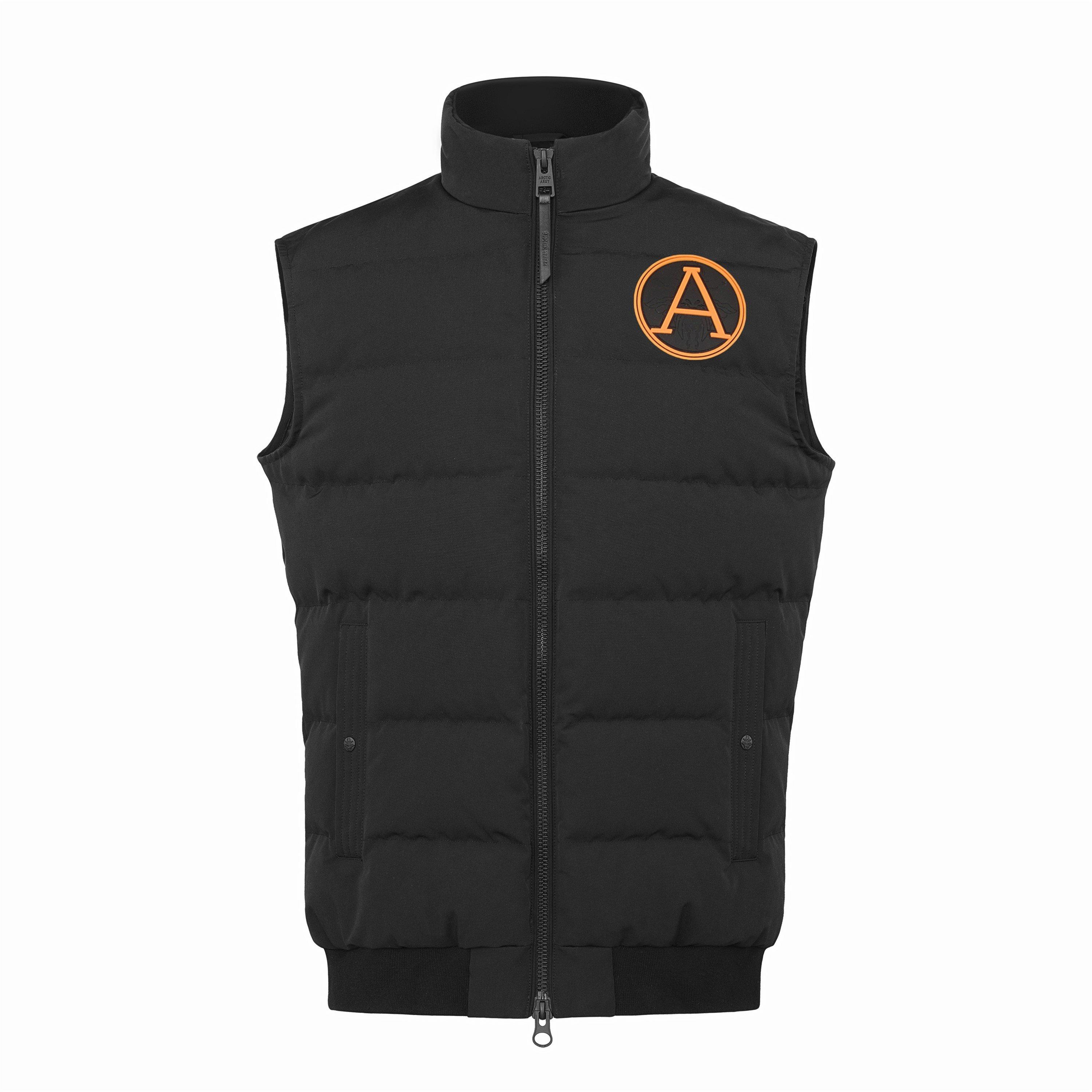 Schwarz - Arctic Army - Unisex Kids Lightweight Insulated Gilet - 1
