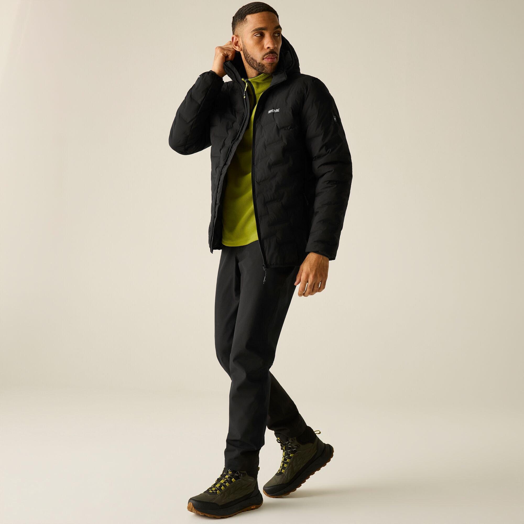 Black - Regatta - Mens Astrel Waterproof Jacket - 4