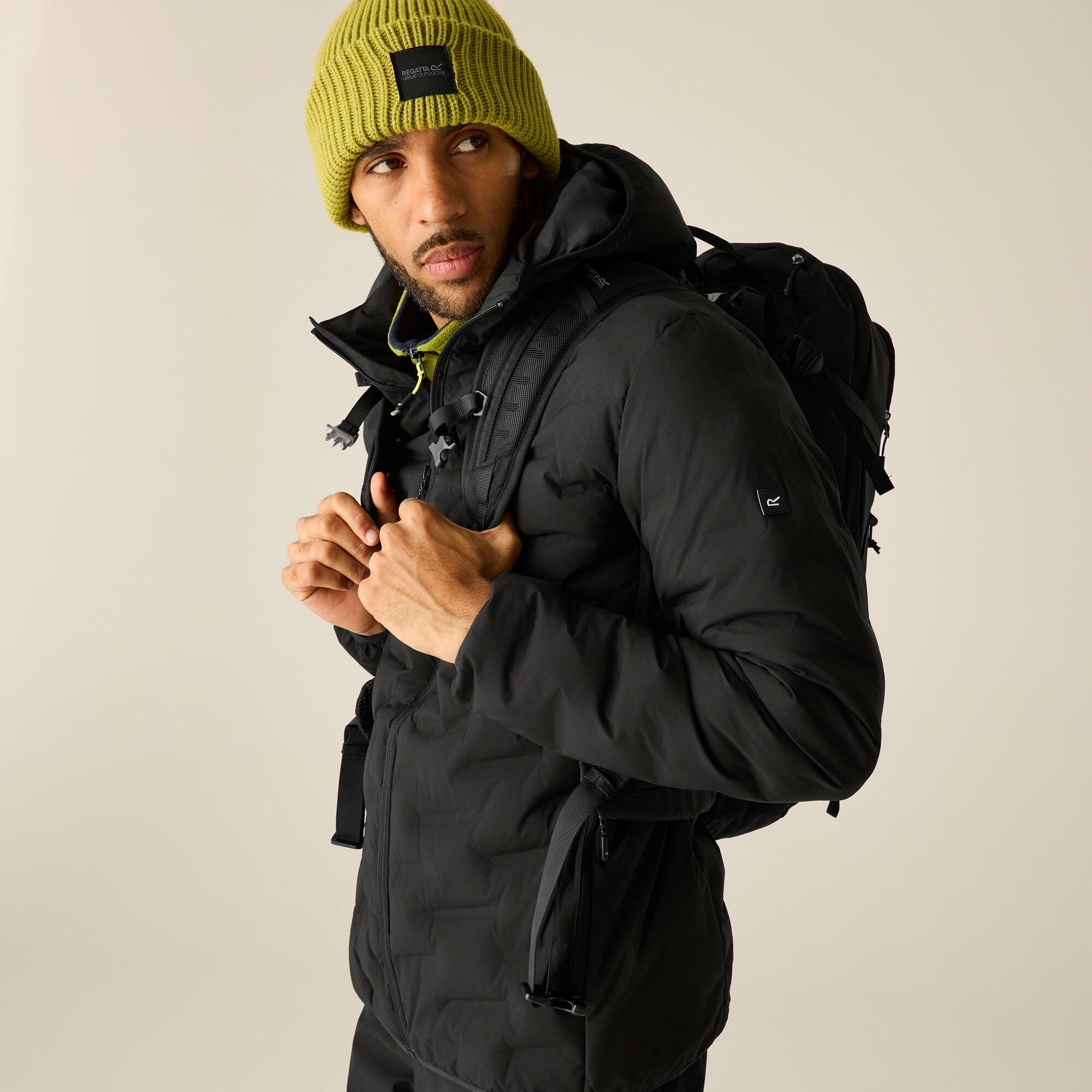 Black - Regatta - Mens Astrel Waterproof Jacket - 5
