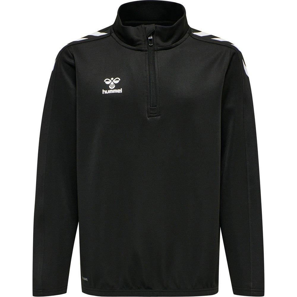Black - Hummel - Half Zip Poly Top Junior - 1