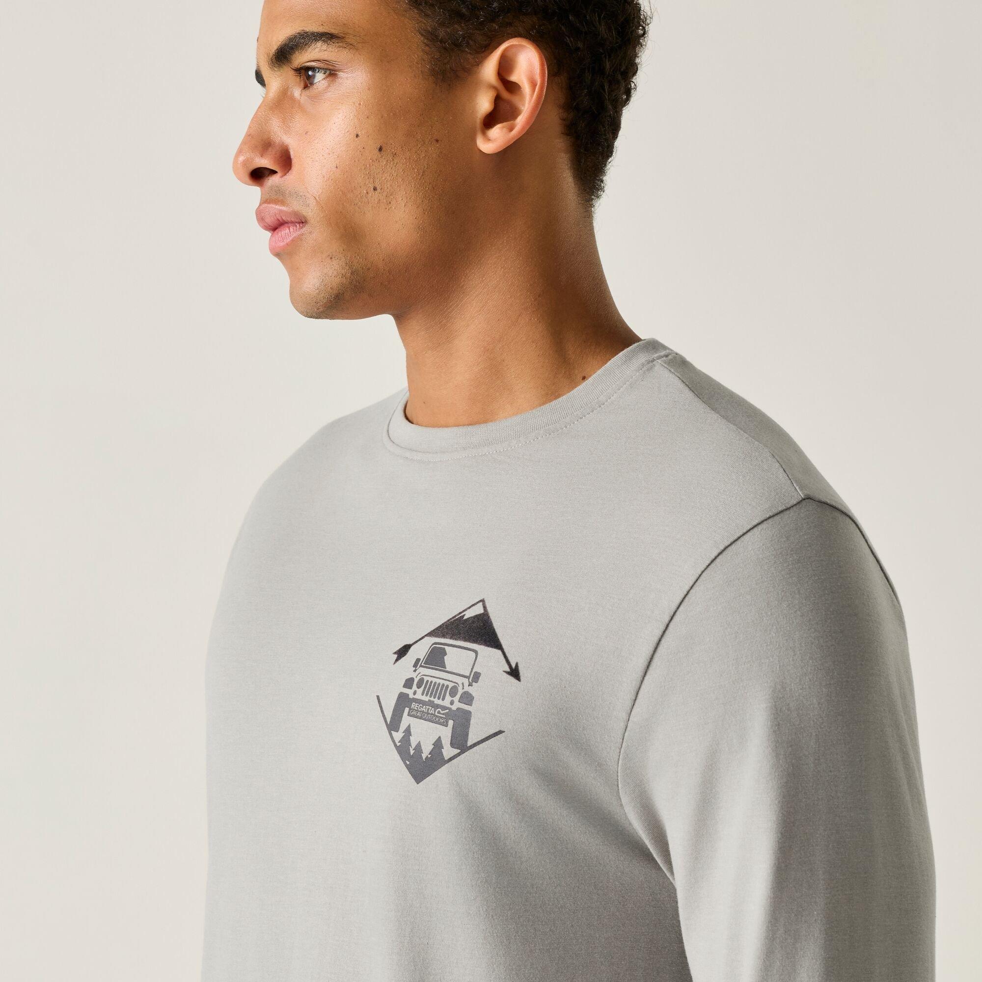 Misty Grey Moun - Regatta - Mens Maylow Jumper - 4