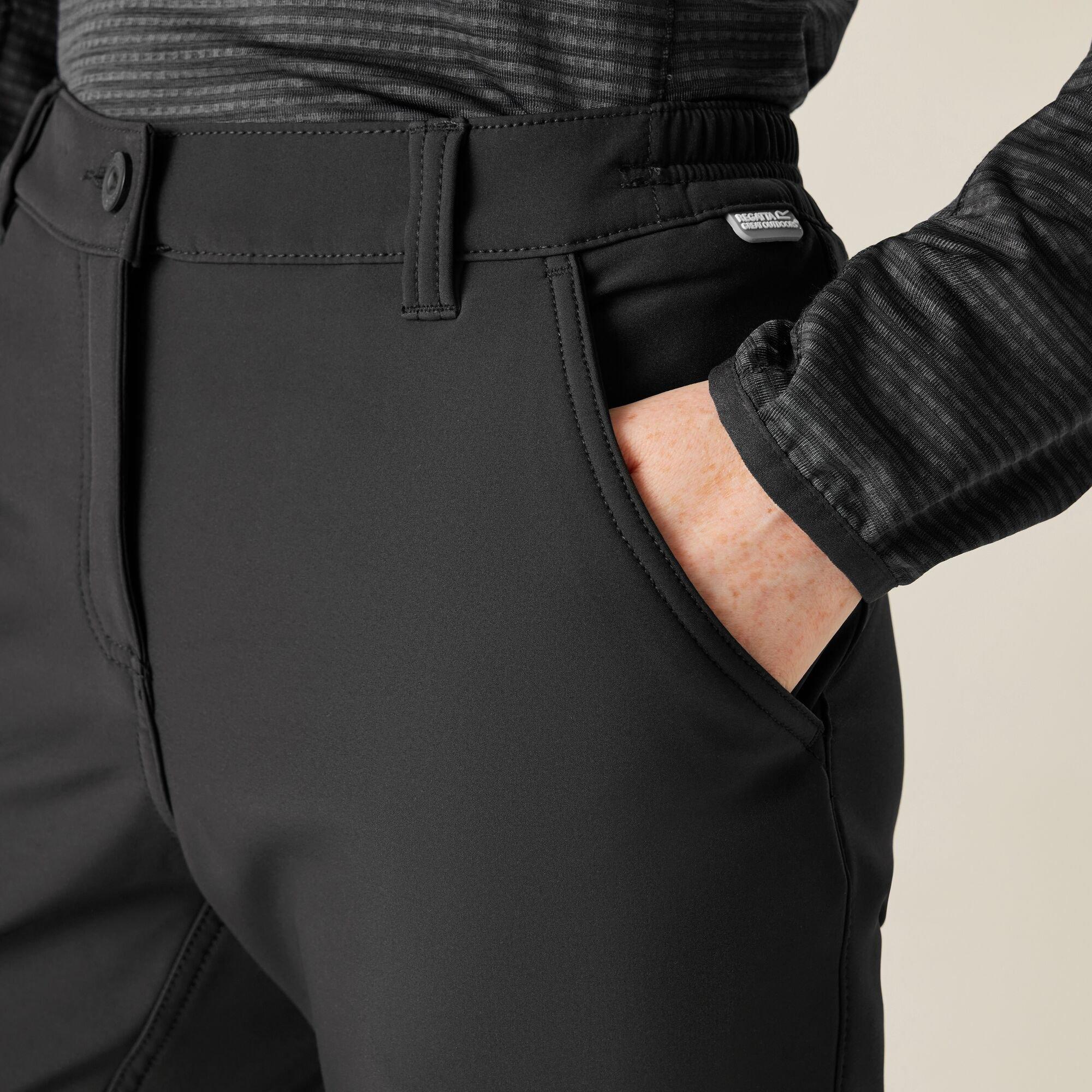 Black - Regatta - Womens Fenton trousers - 4