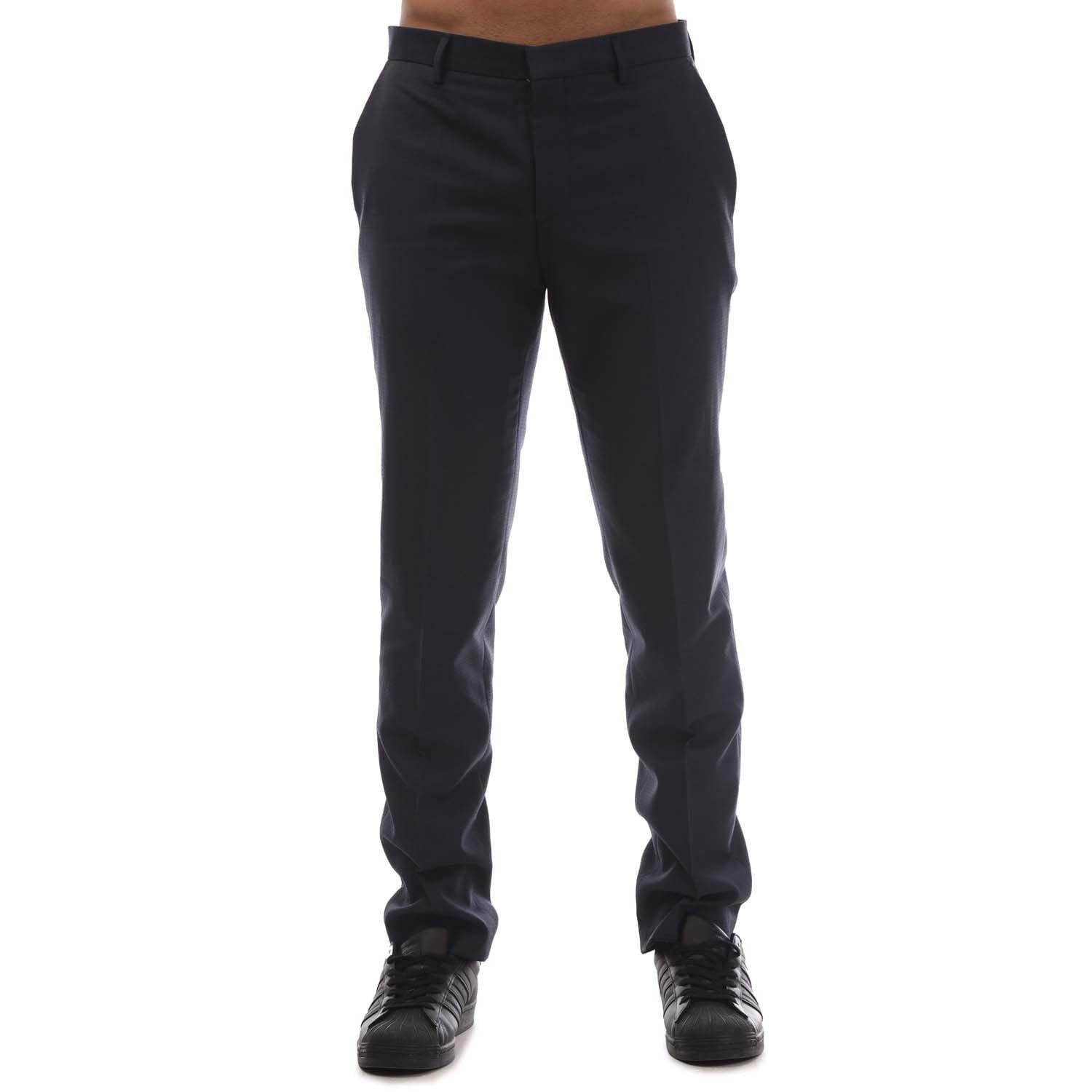 Dark Blue - Hugo - Getlin204 Trousers - 1