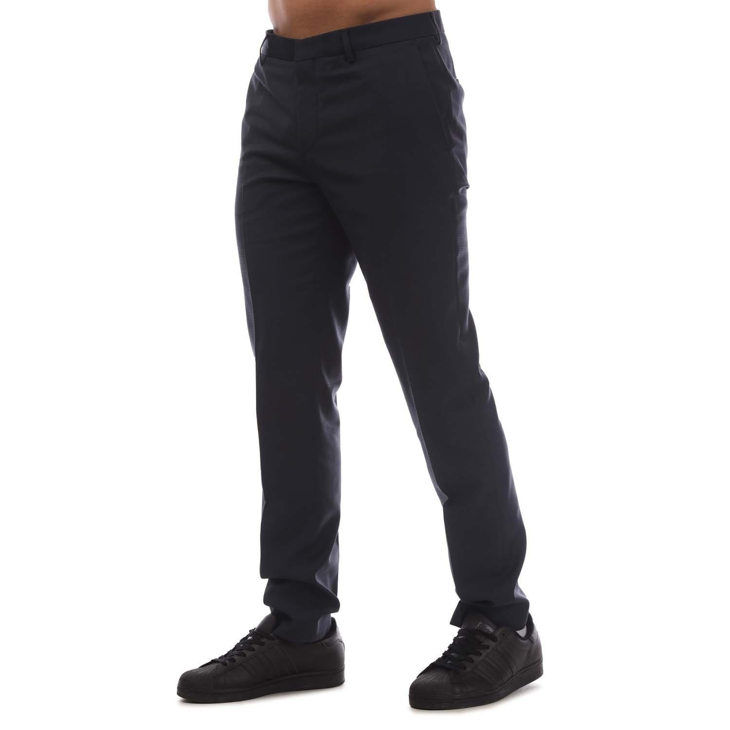 Dark Blue - Hugo - Getlin204 Trousers - 2