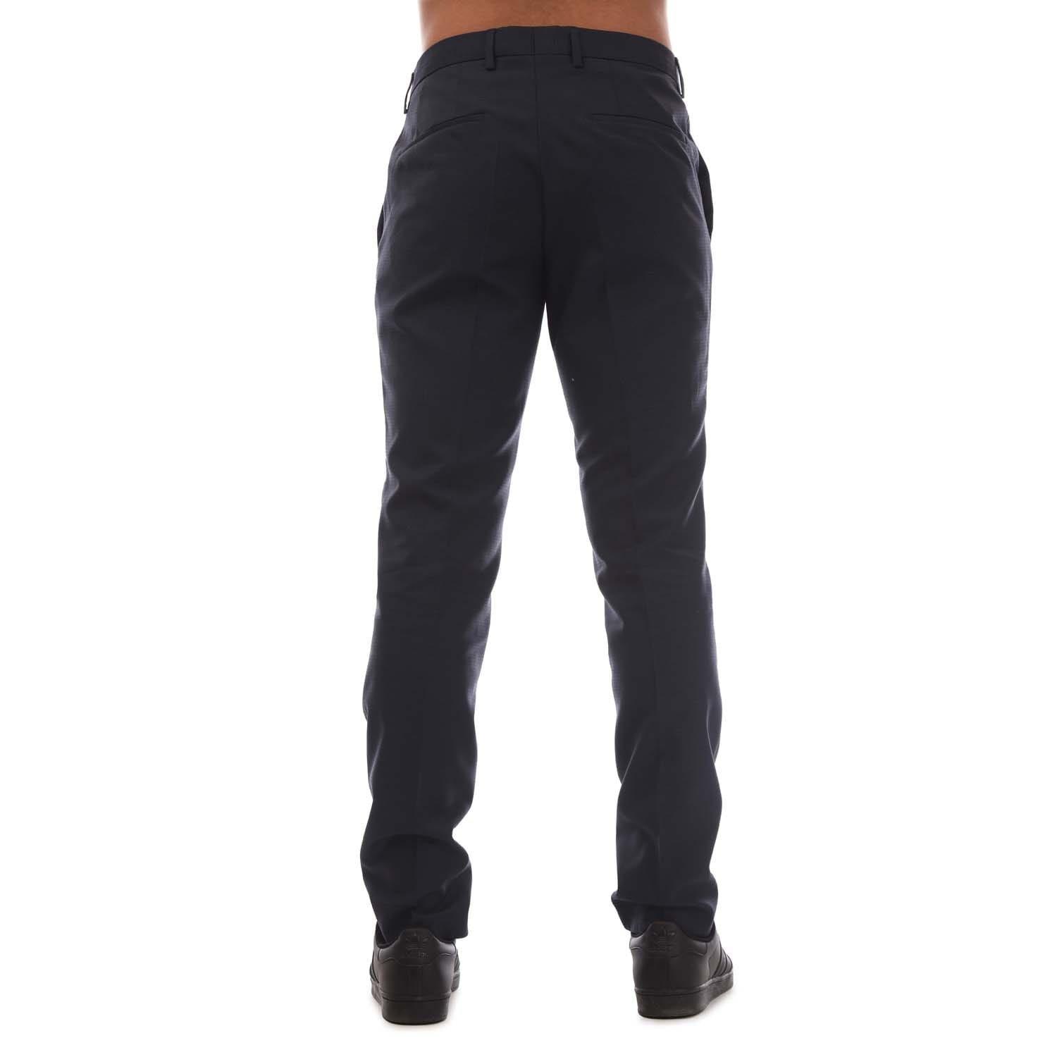 Dark Blue - Hugo - Getlin204 Trousers - 3