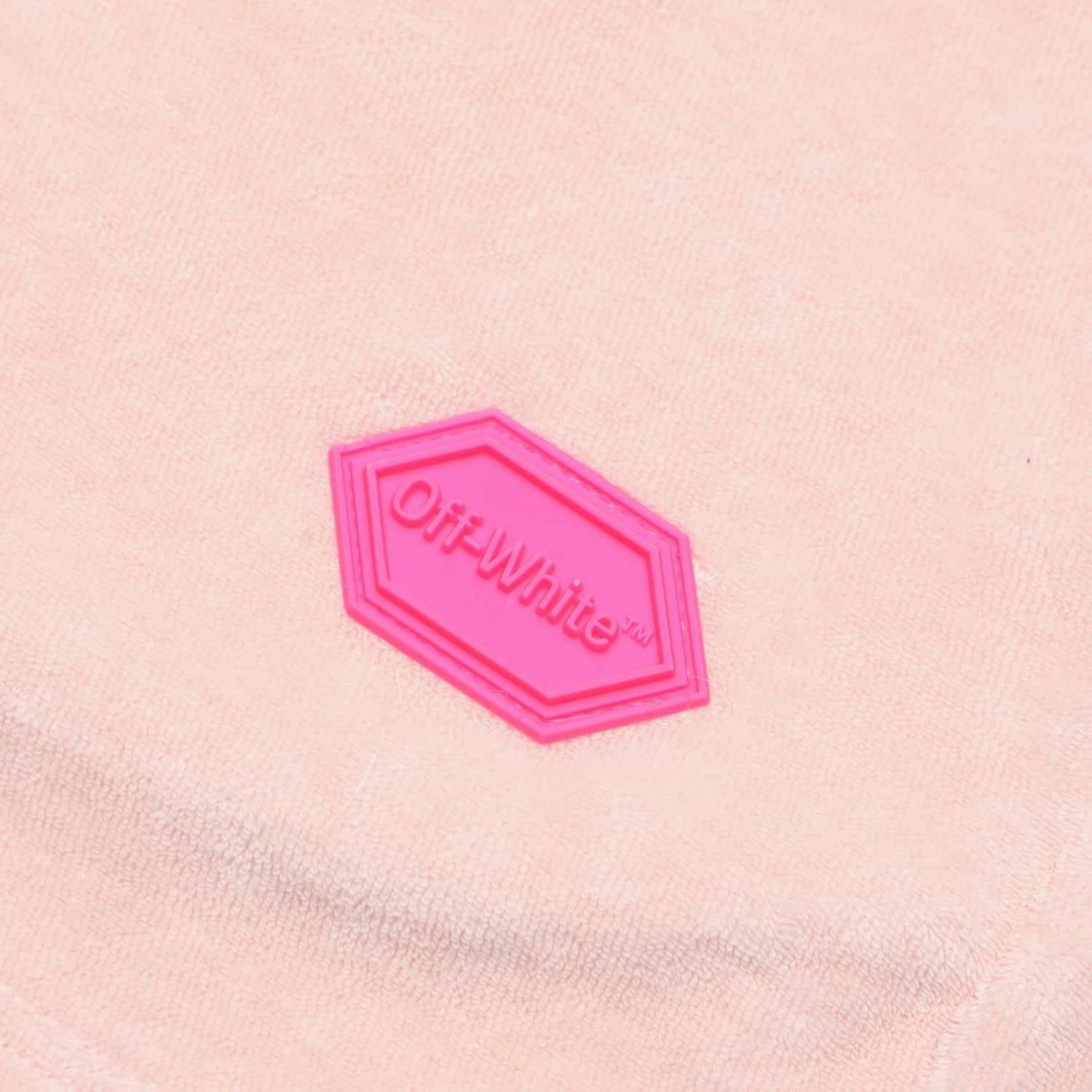 Pink White - Off White - Sponge Shorts - 3