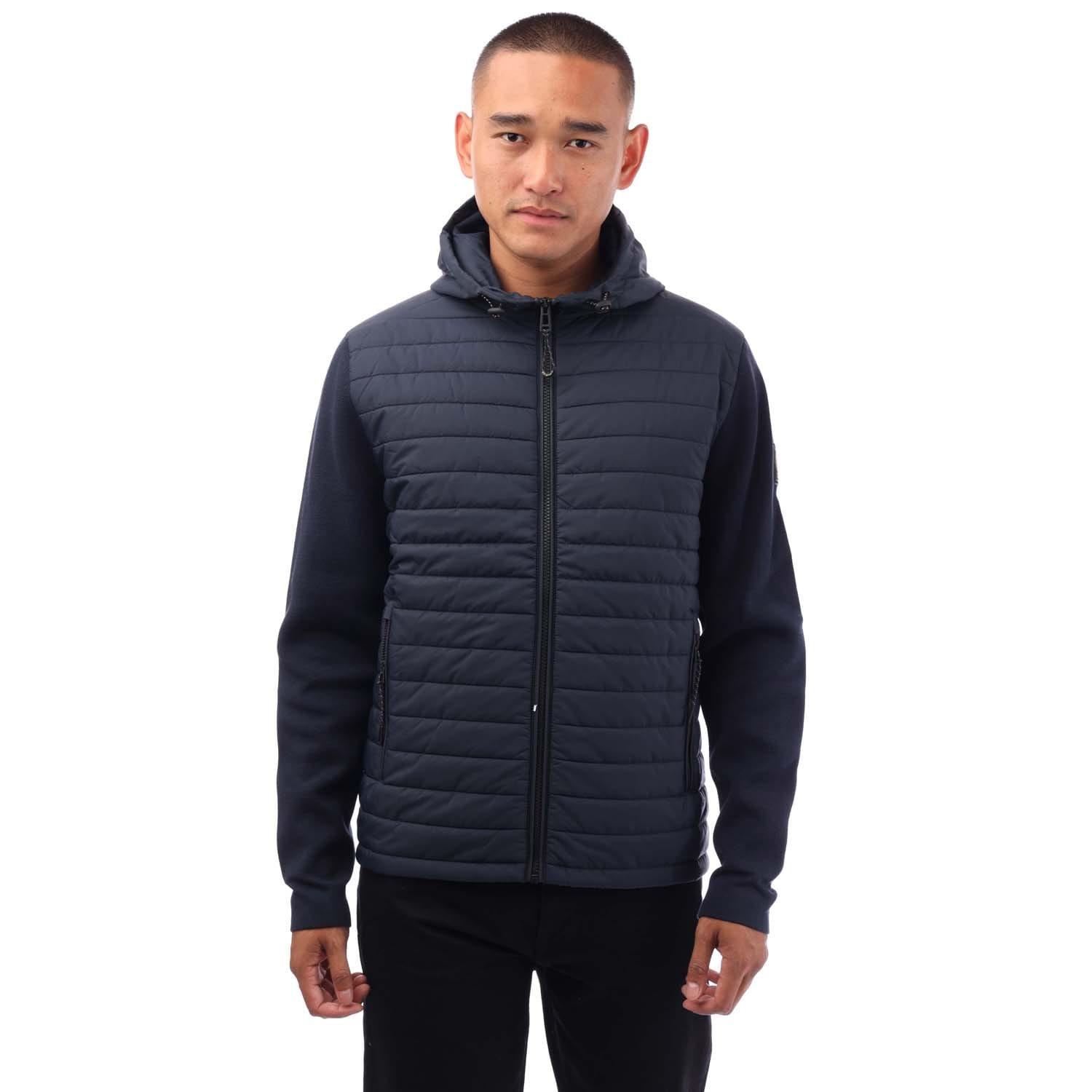 Navy - Belstaff - Vert Full Zip Cardigan - 1