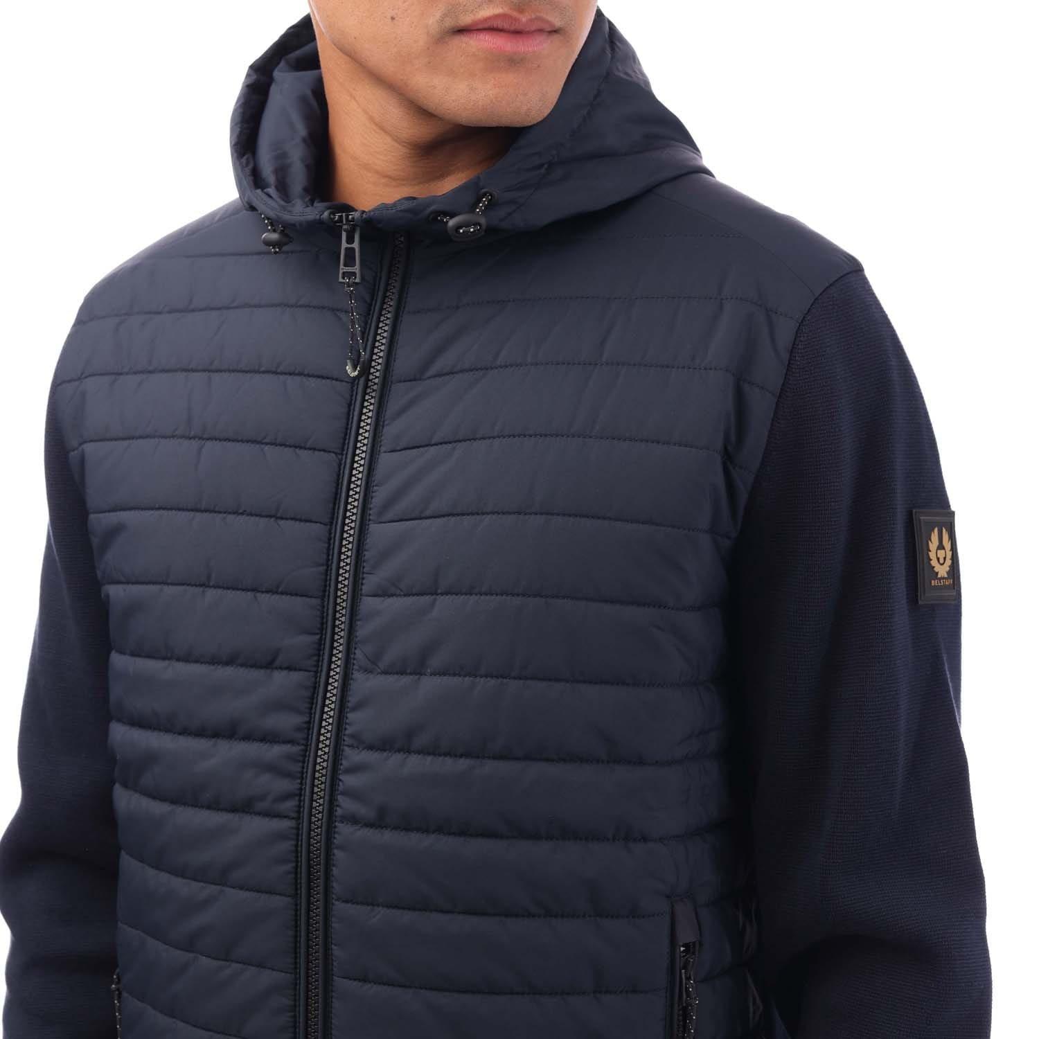 Navy - Belstaff - Vert Full Zip Cardigan - 2