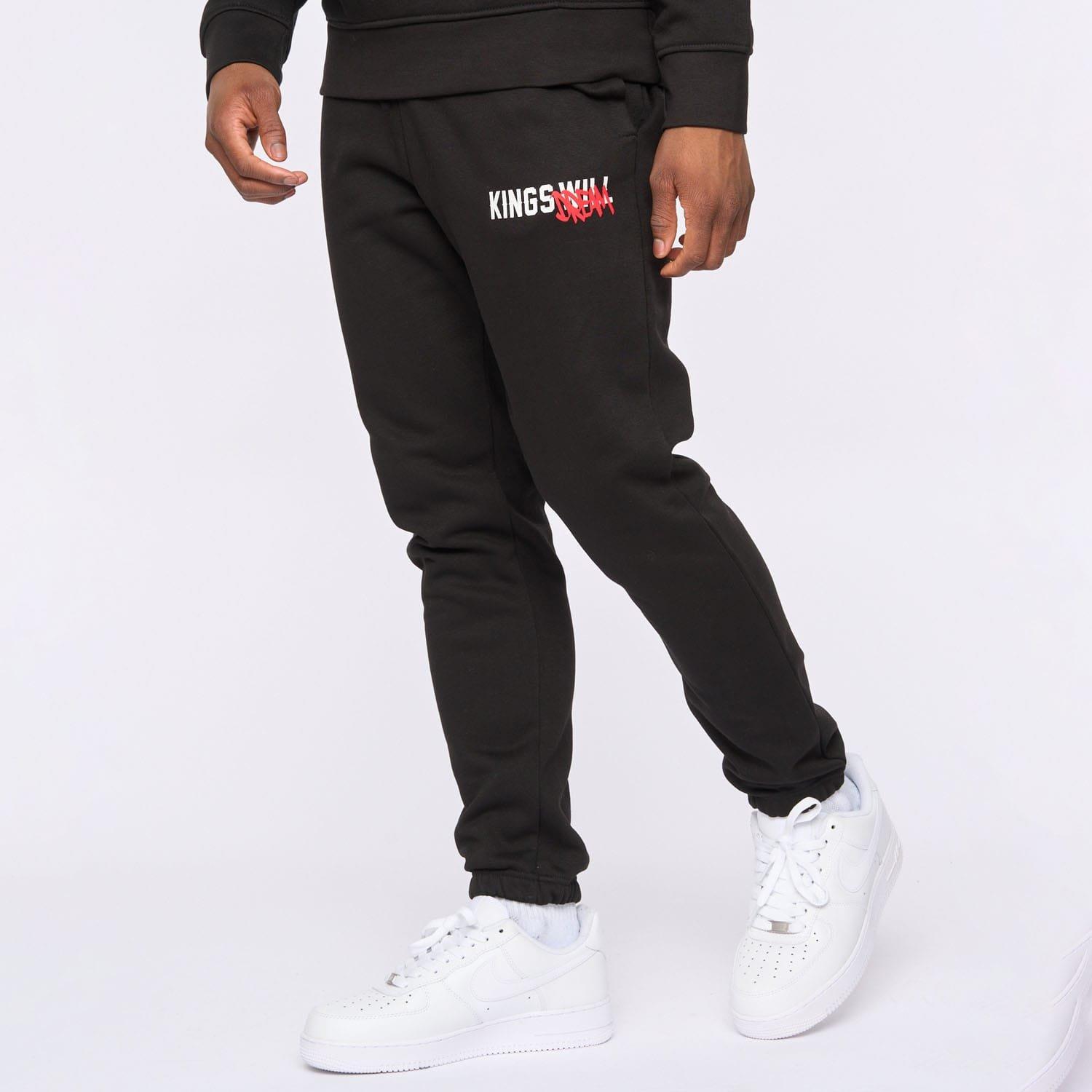 Black - Kings Will Dream - Tagged Joggers - 4