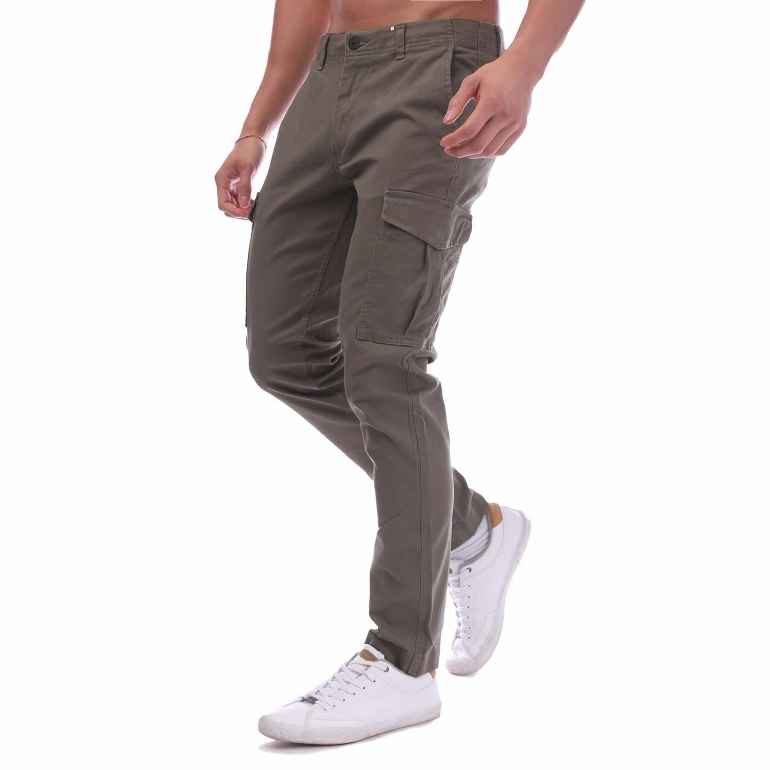 Olive - Jack and Jones - Dean Cargo Pant - 2