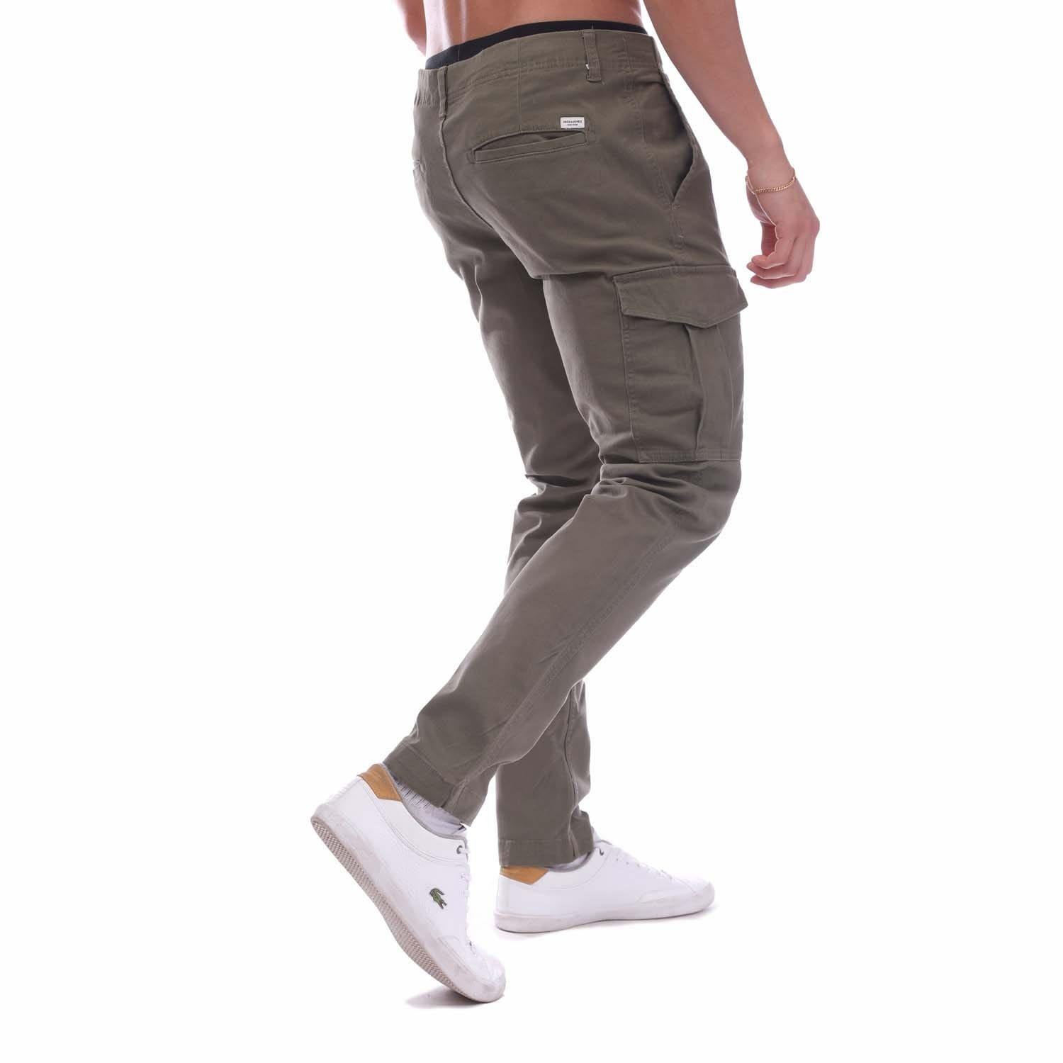 Olive - Jack and Jones - Dean Cargo Pant - 3
