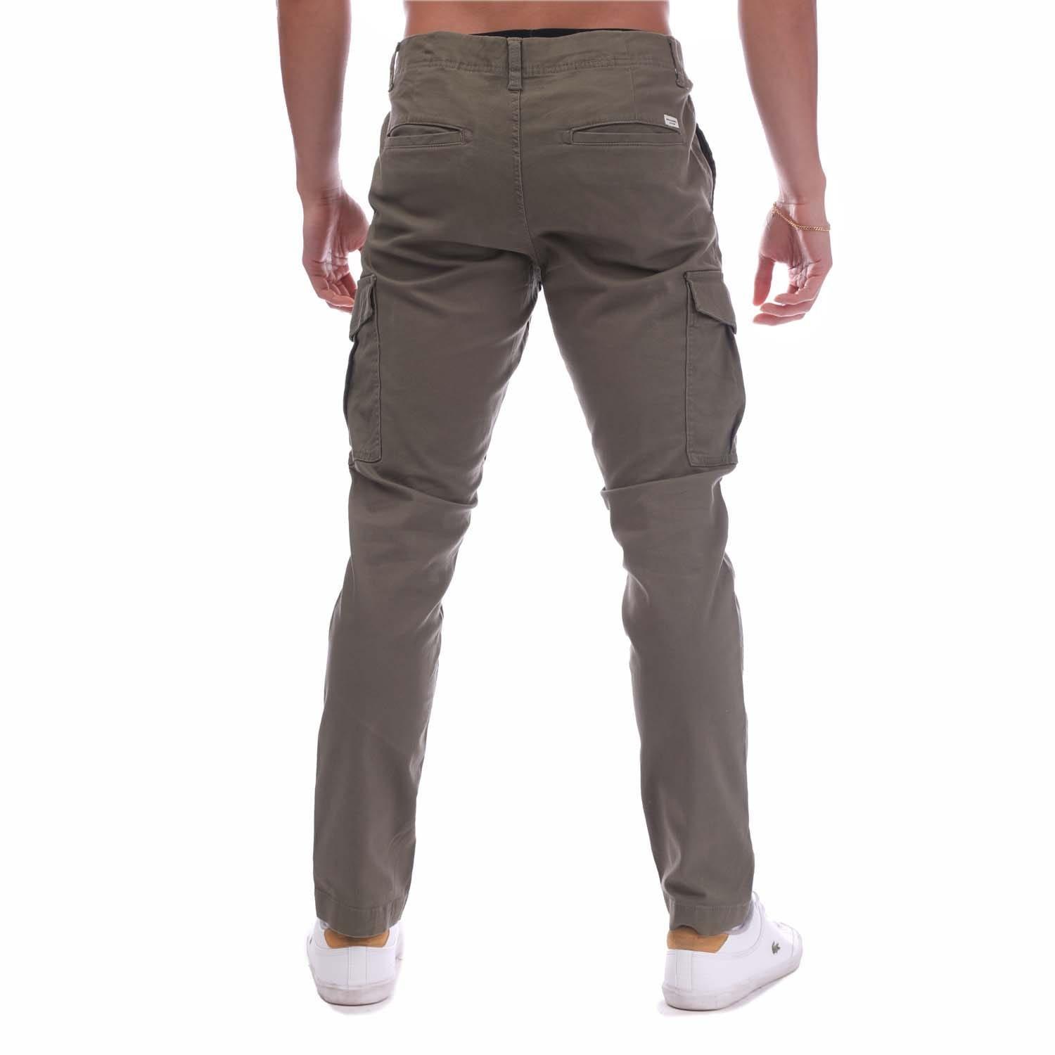 Olive - Jack and Jones - Dean Cargo Pant - 4