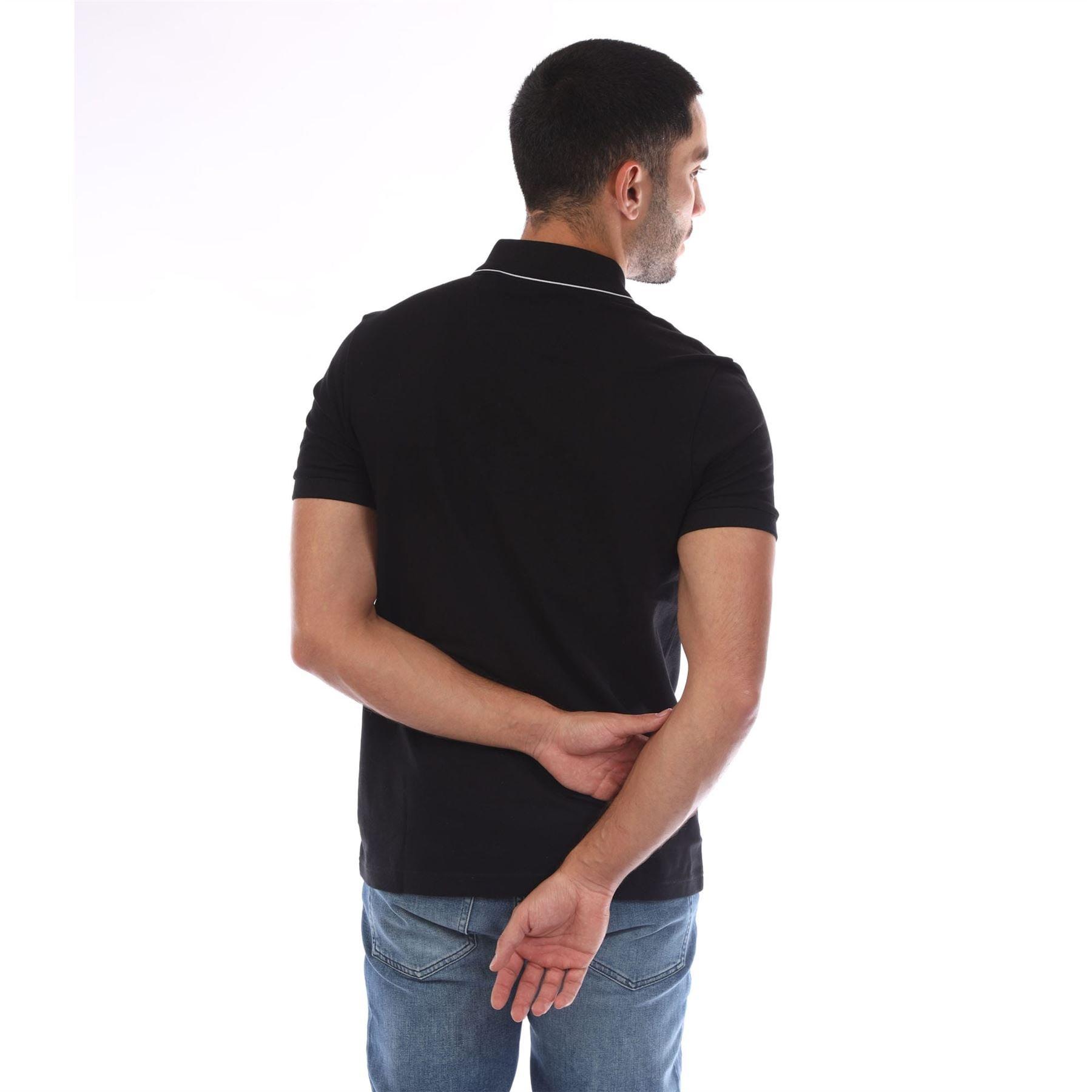 Black - Boss - Paule 4 Slim Fit Polo Shirt with Tonal Logo - 2