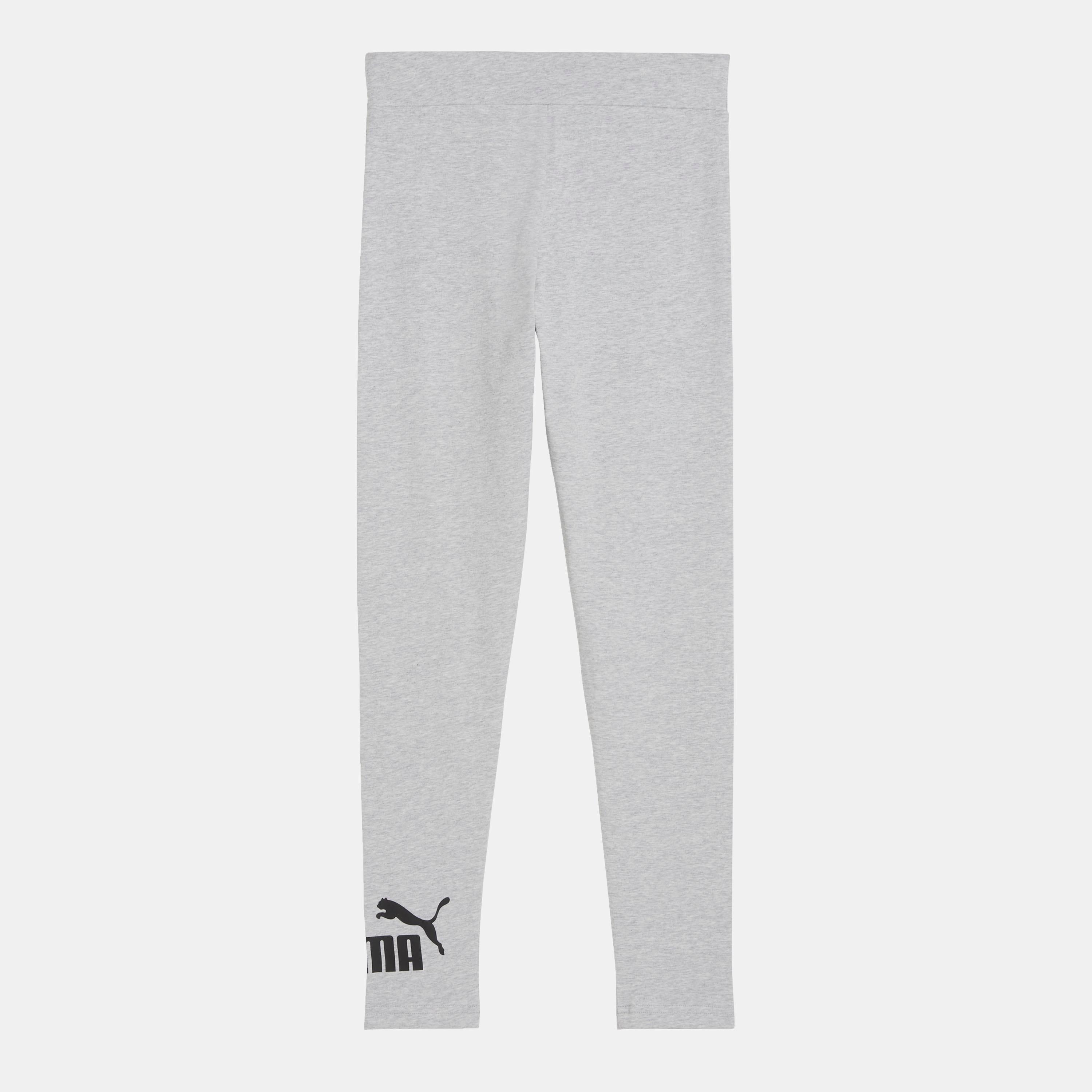 Grey - Puma - Essential Number 1 Logo Leggings - 1