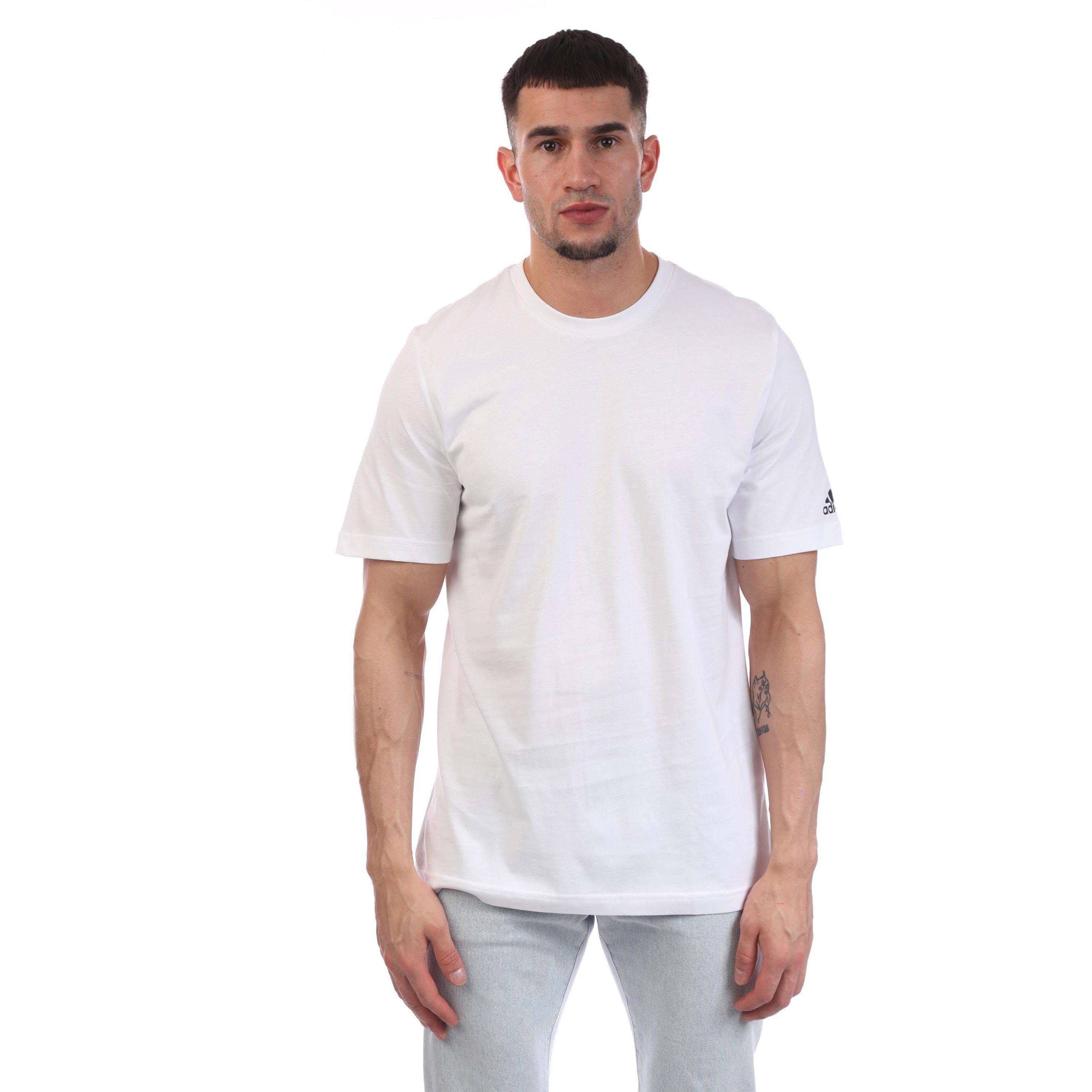 White - adidas - BOS Blank Tee - 1