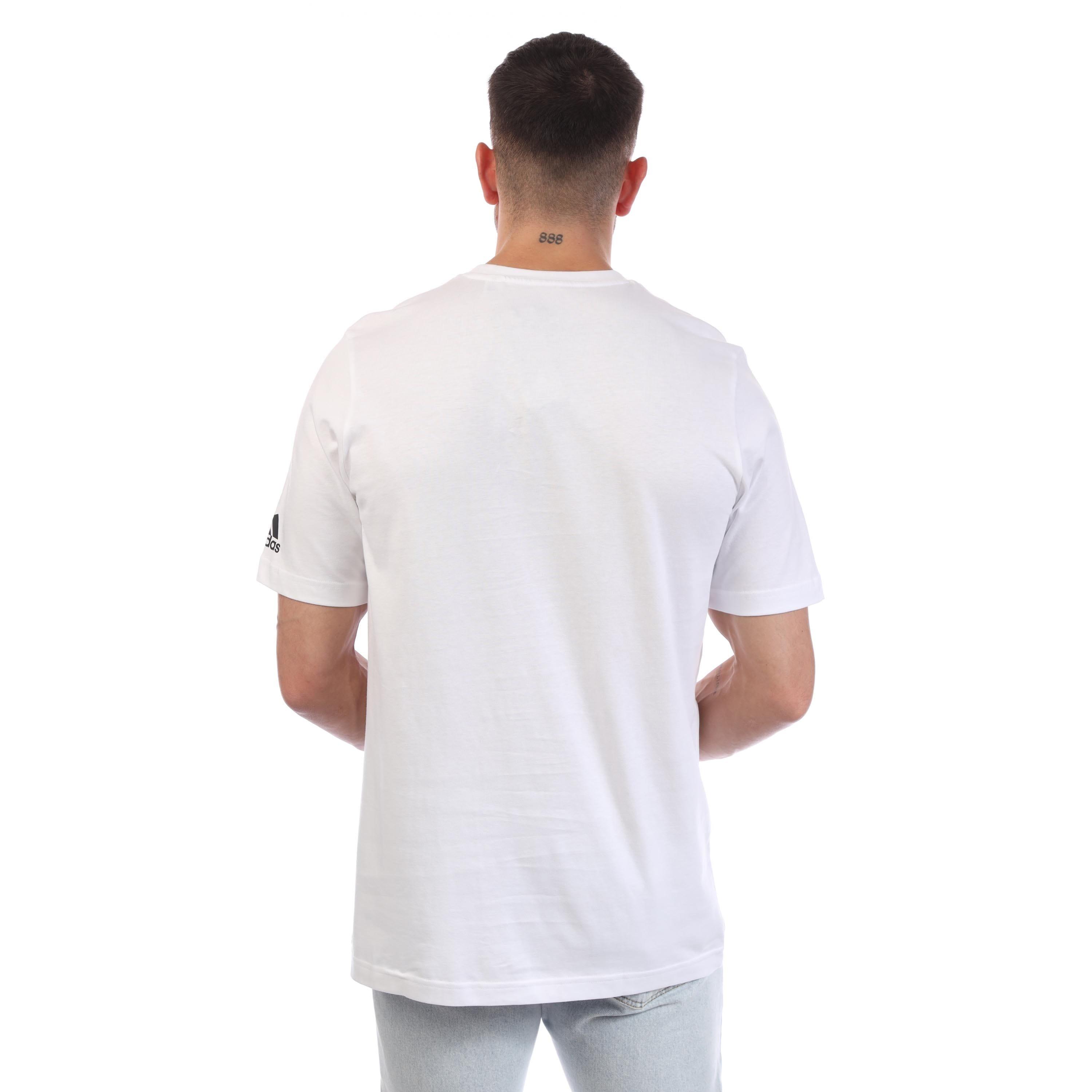 White - adidas - BOS Blank Tee - 2