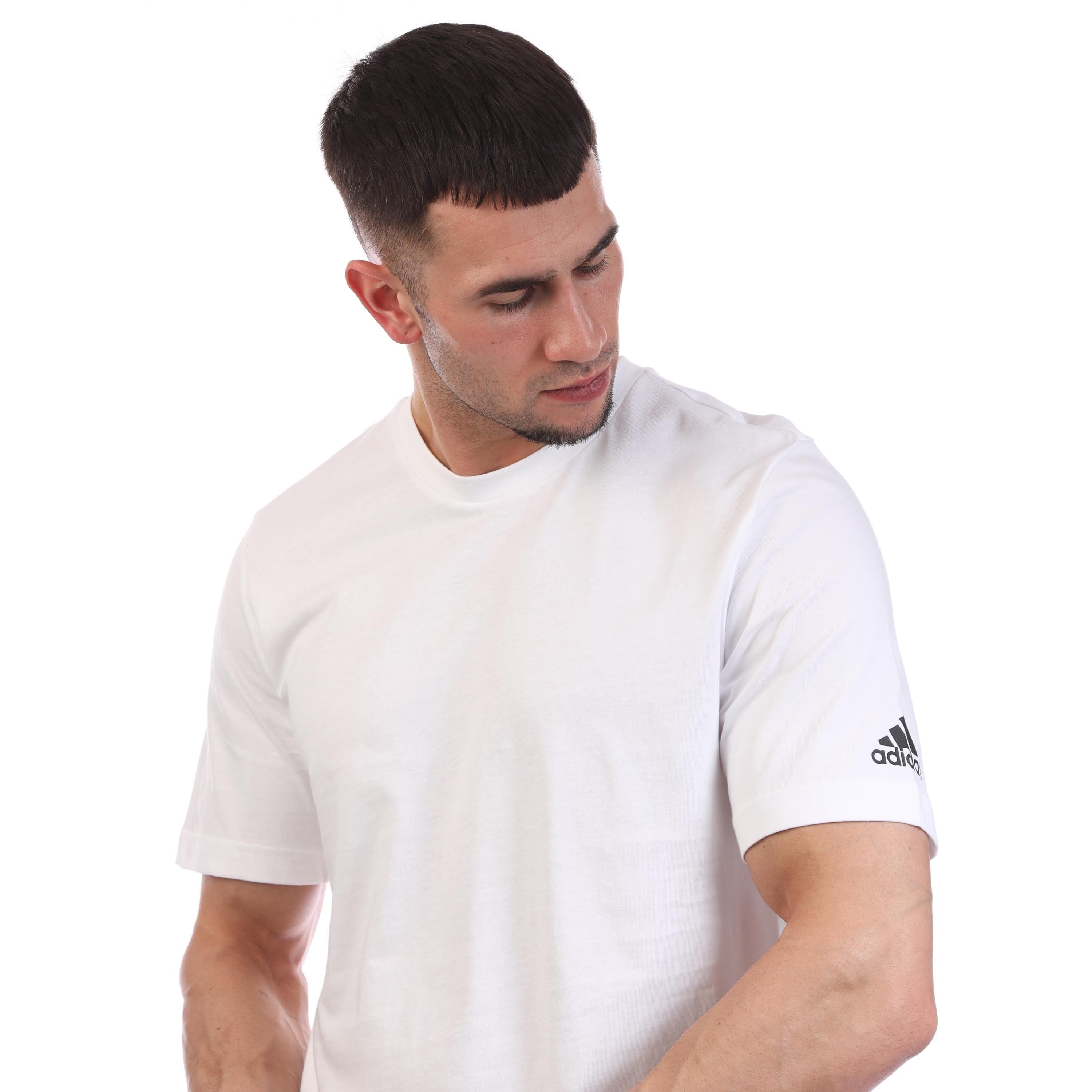 White - adidas - BOS Blank Tee - 3