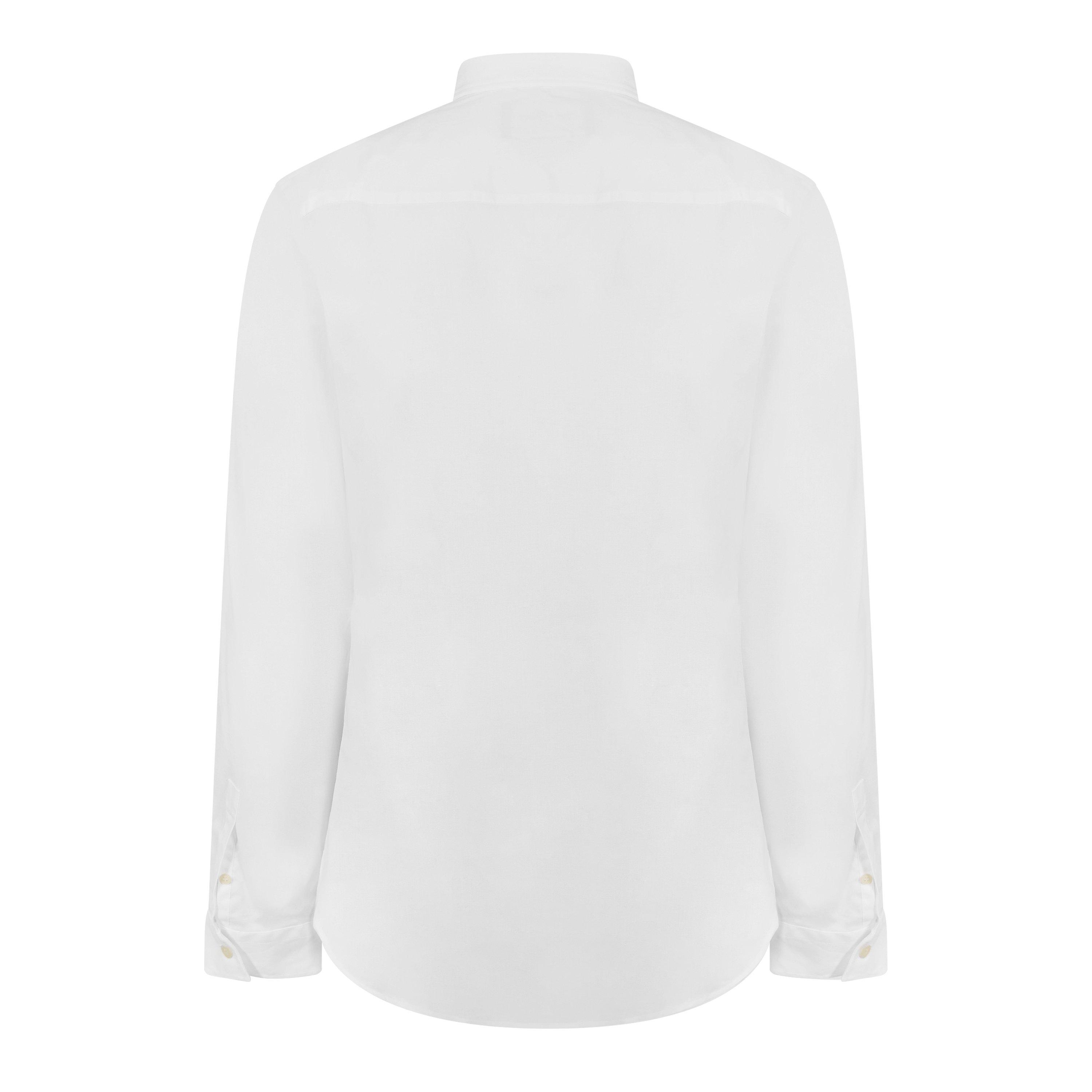 Branco - Lyle and Scott - Slim-Fit Long Sleeve Poplin Shirt - 2