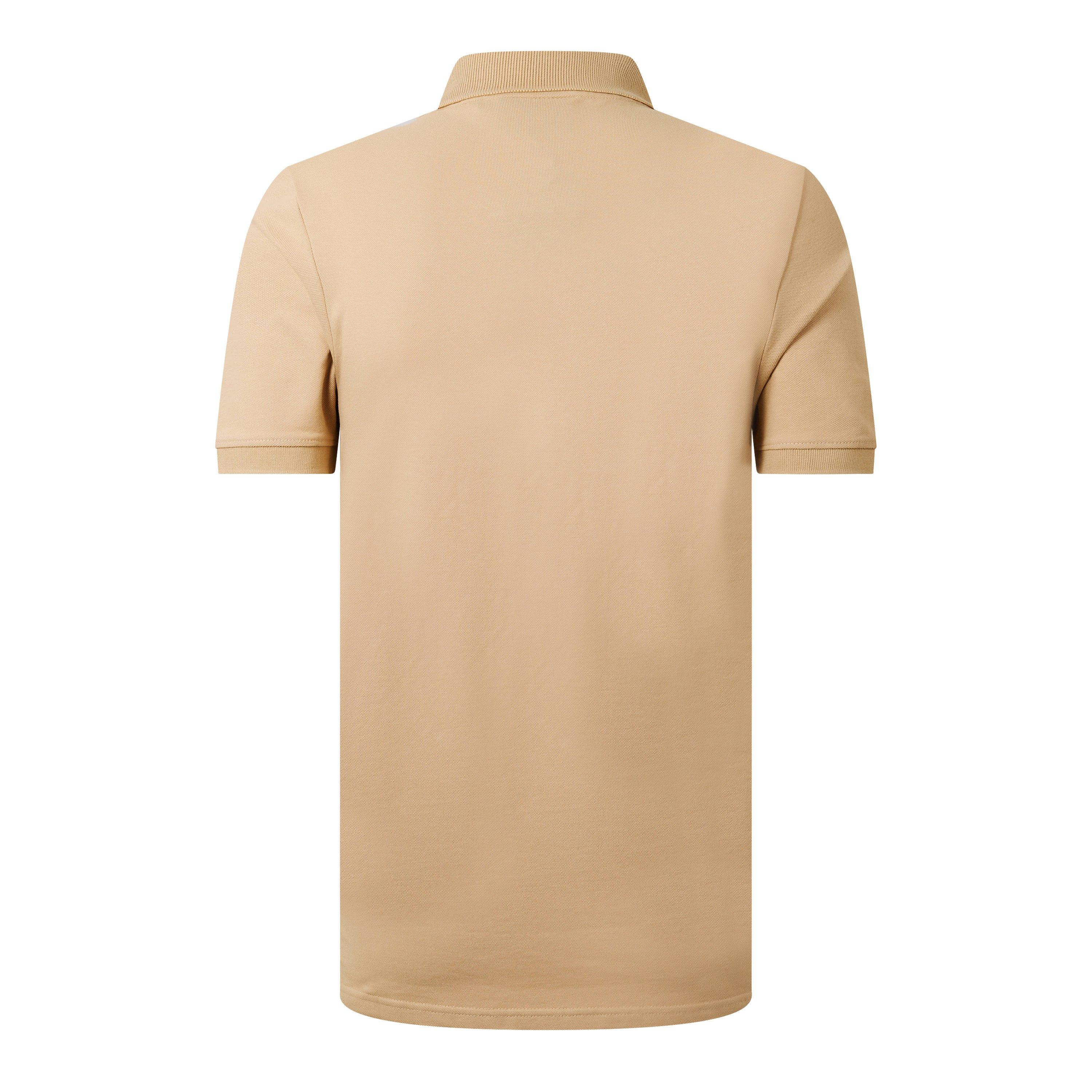 Beige - Lyle and Scott - Plain Polo Shirt - 2