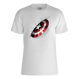 Character Captain America Shield T Shirt