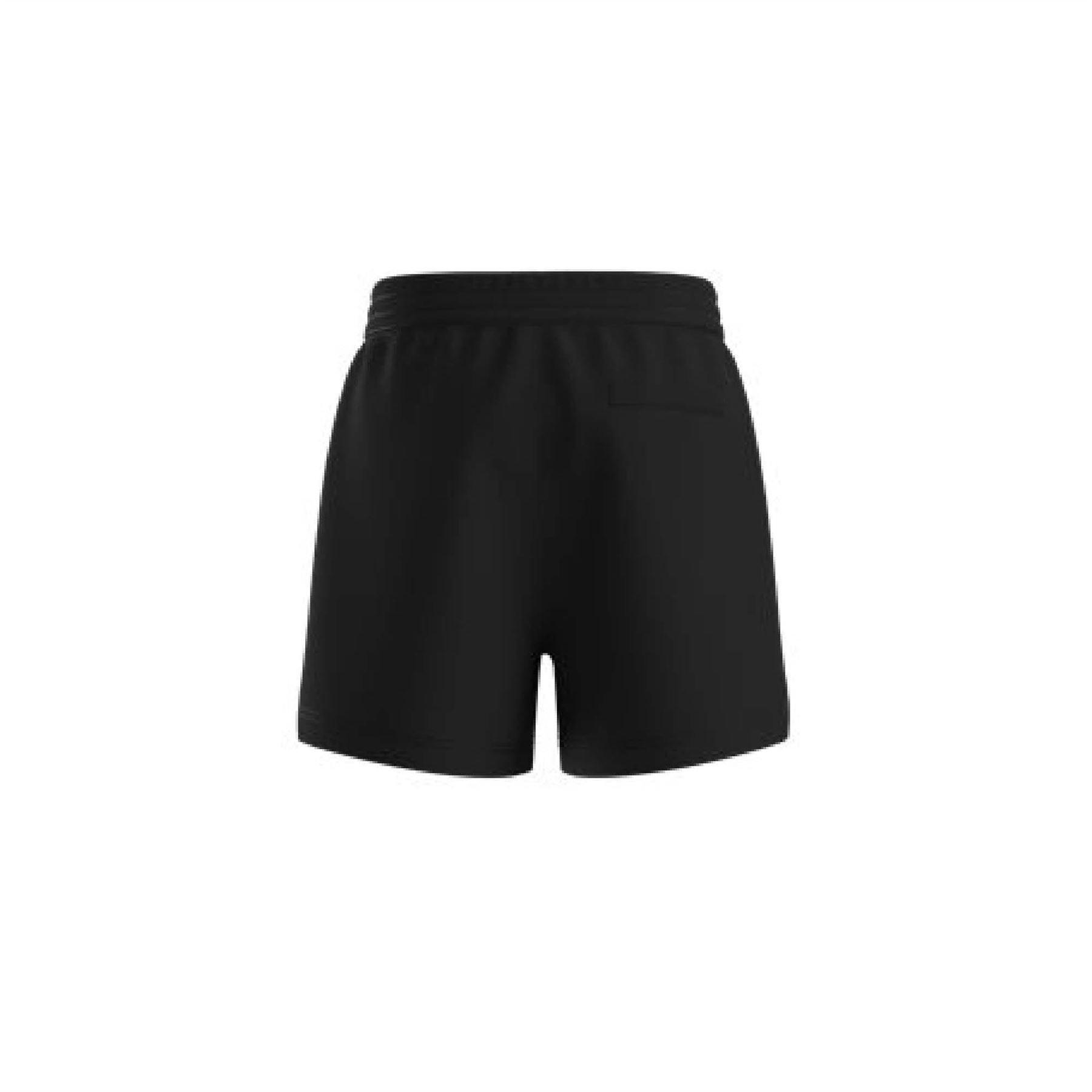 Black - Hugo - Dulasho Contrast Logo Shorts - 3