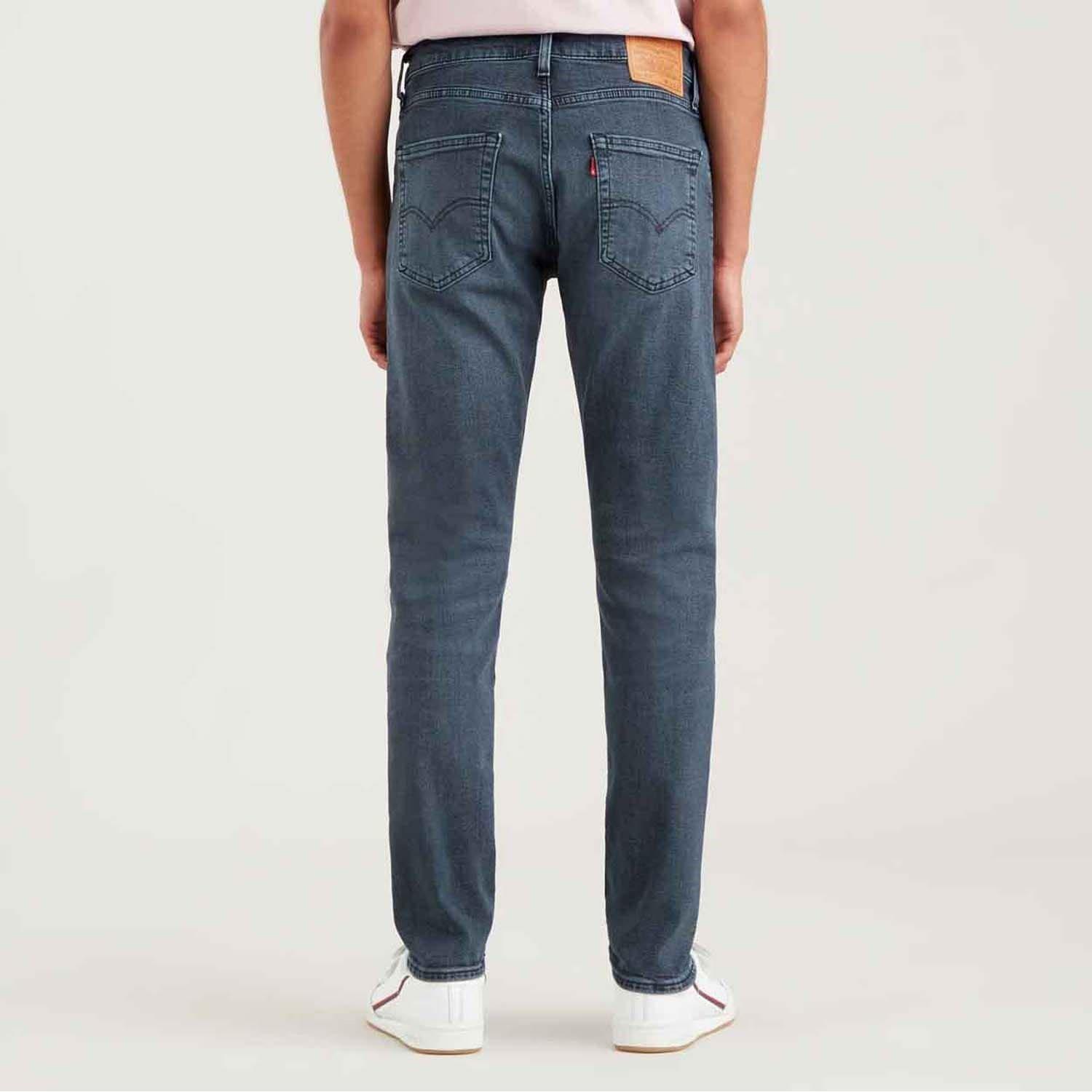 Black Blue - Levis - 512 Slim Tapered Richmond Blue Black Jeans - 2