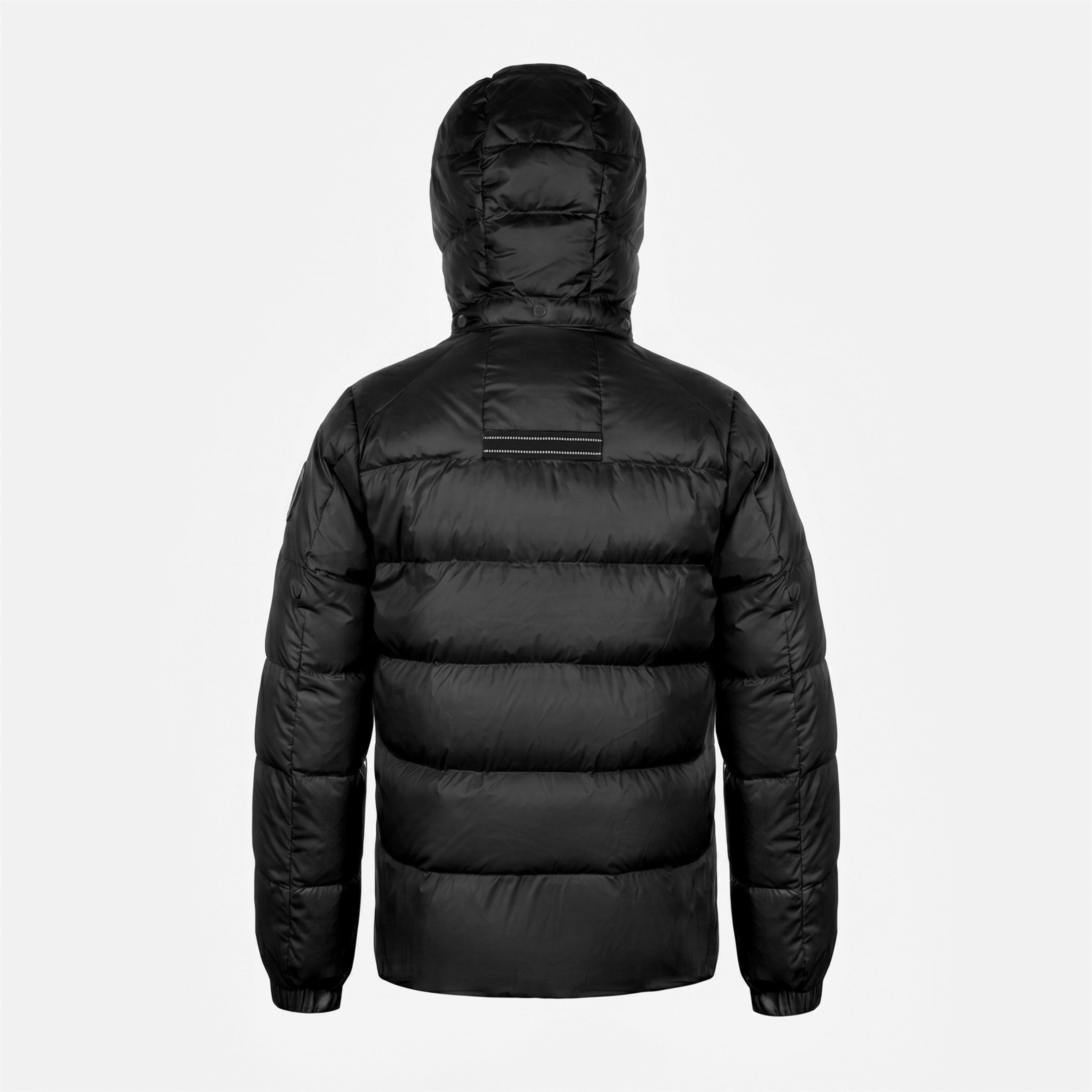 Black HS - Arctic Army - Kids' Faux Fur Hood Long Sleeve Long Puffer Jacket - 2