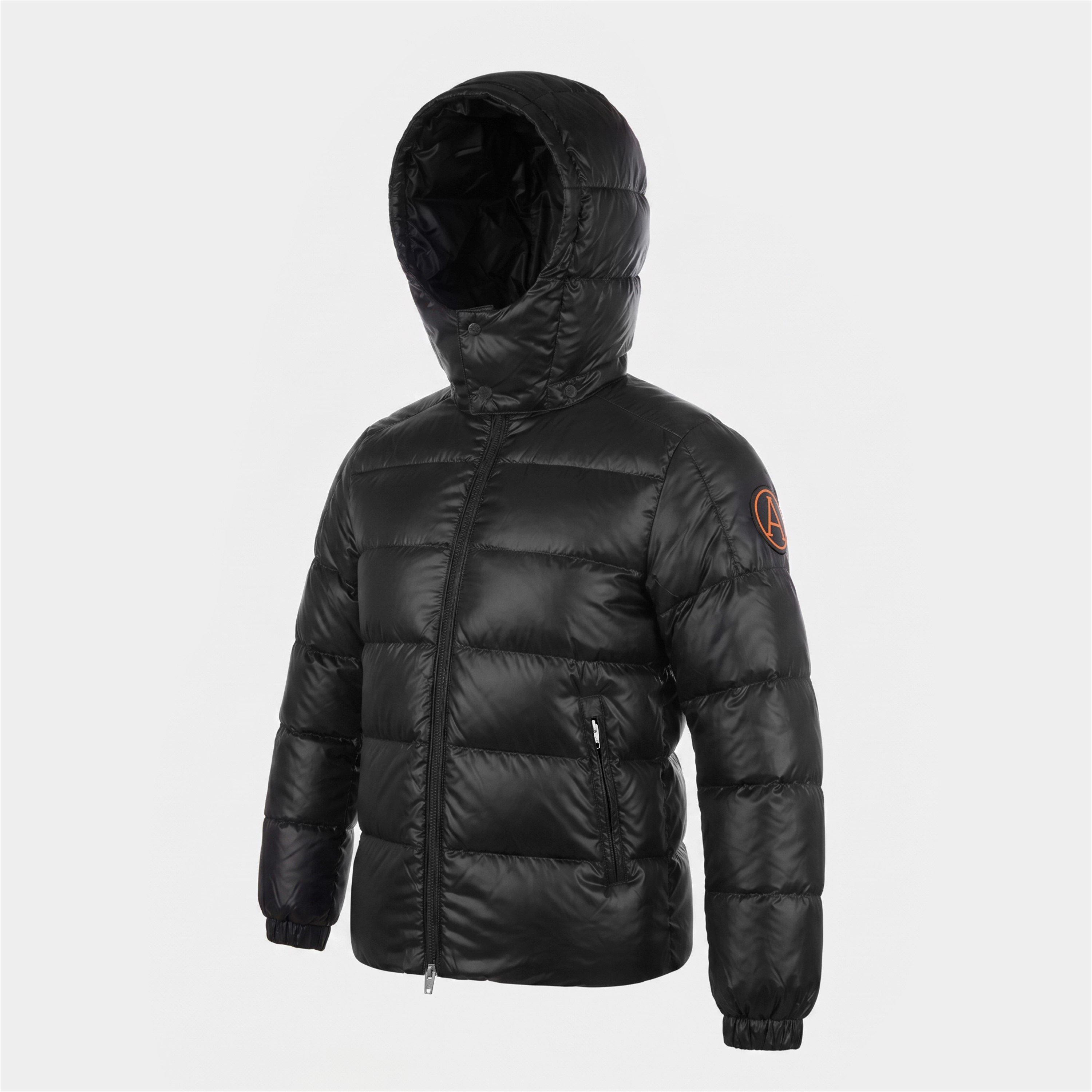 Black HS - Arctic Army - Kids' Faux Fur Hood Long Sleeve Long Puffer Jacket - 3