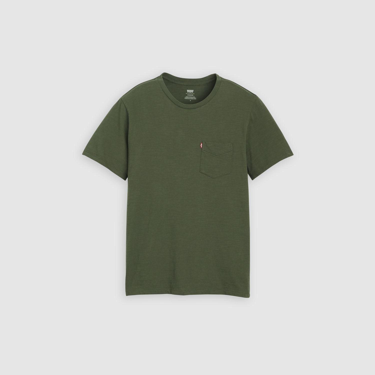 Green - Levis - Classic Pocket T-Shirt - 1