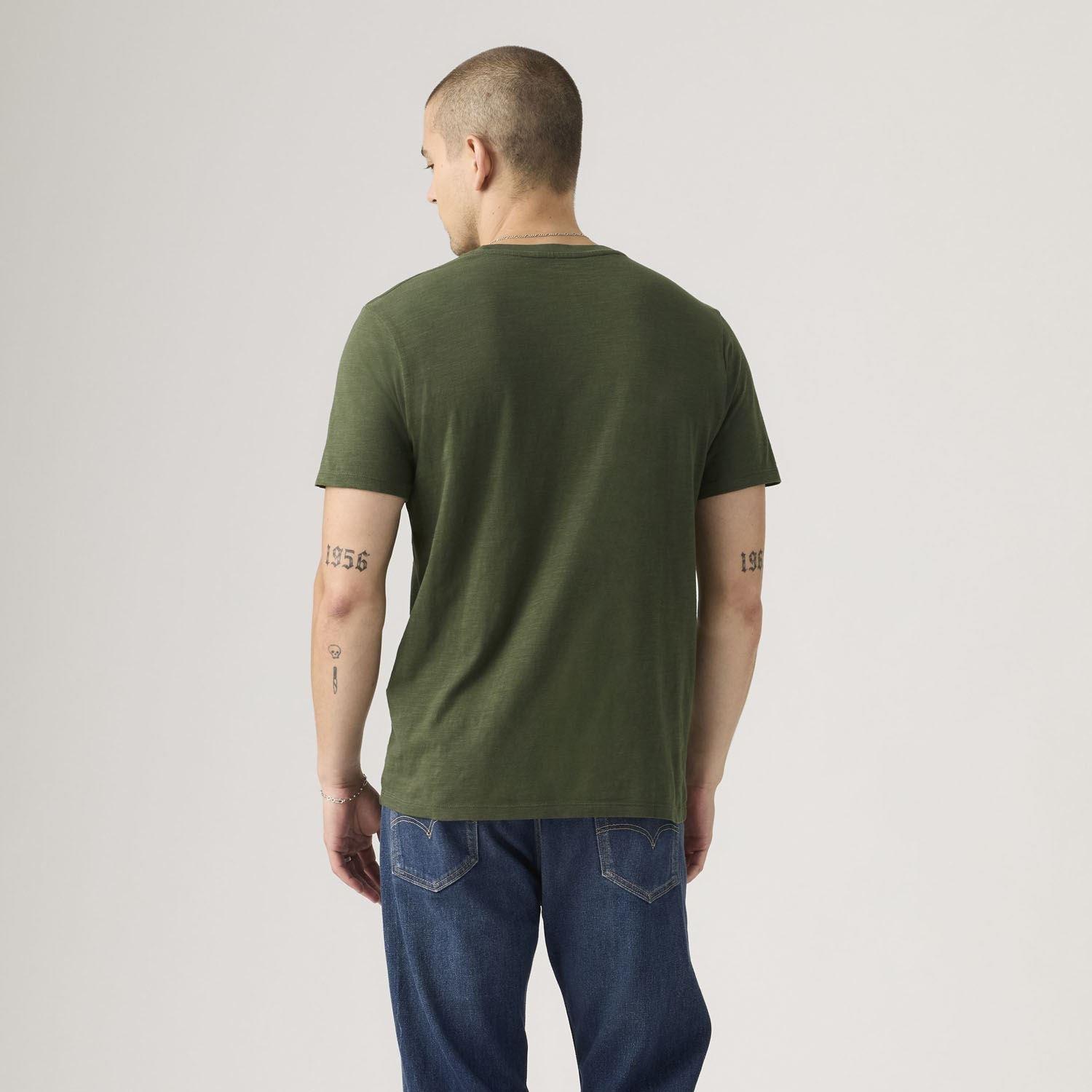 Green - Levis - Classic Pocket T-Shirt - 4