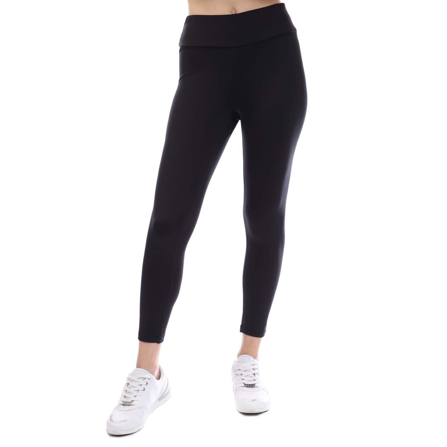 Black - DKNY - Balance High Waist 7/8 Leggings - 1